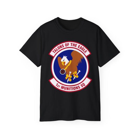 Unisex Ultra Cotton Tee - USAF - 1st Munitions Squadron (ACC) wo txt