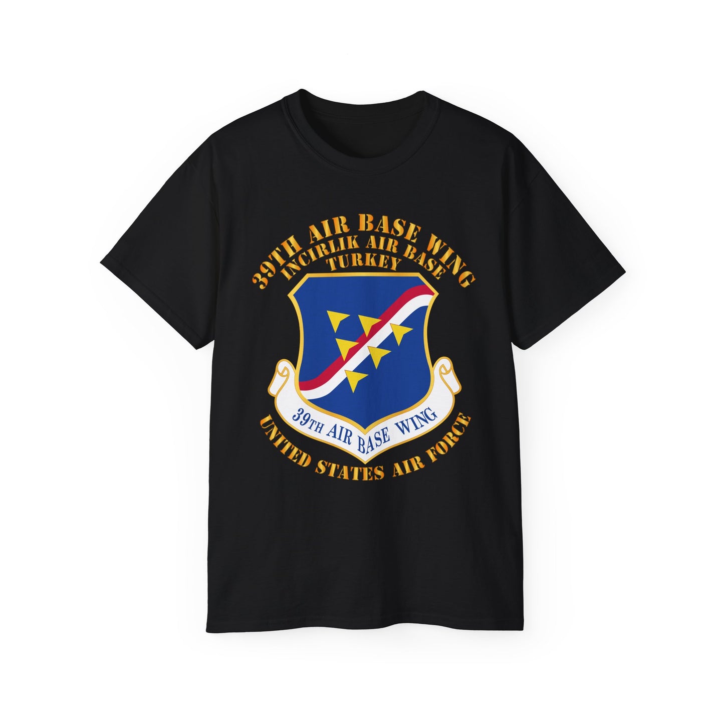 Unisex Ultra Cotton Tee - USAF - 39th Airbase Wing - 3rd AF - Incirlik Air Base - Turkey