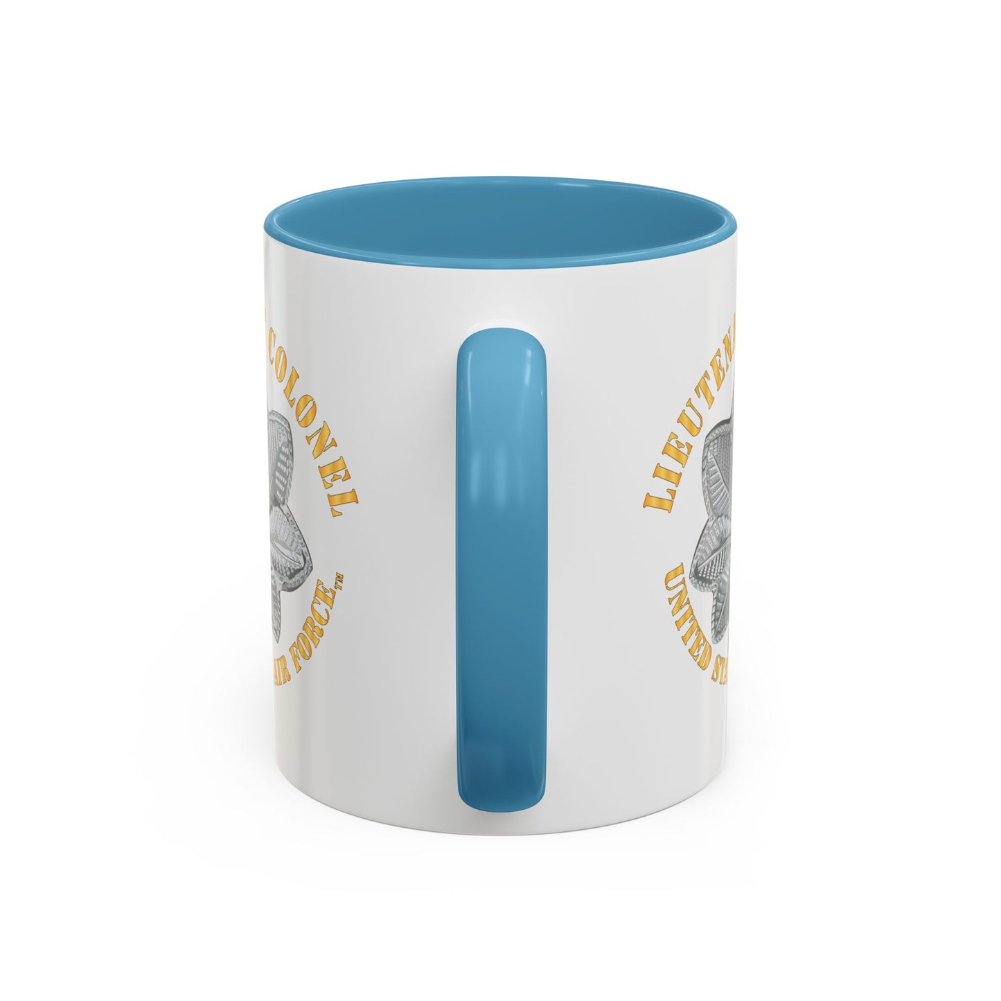 Accent Coffee Mug (11oz & 15oz) - USAF - Lieutenant Colonel - LTC - TM X 300
