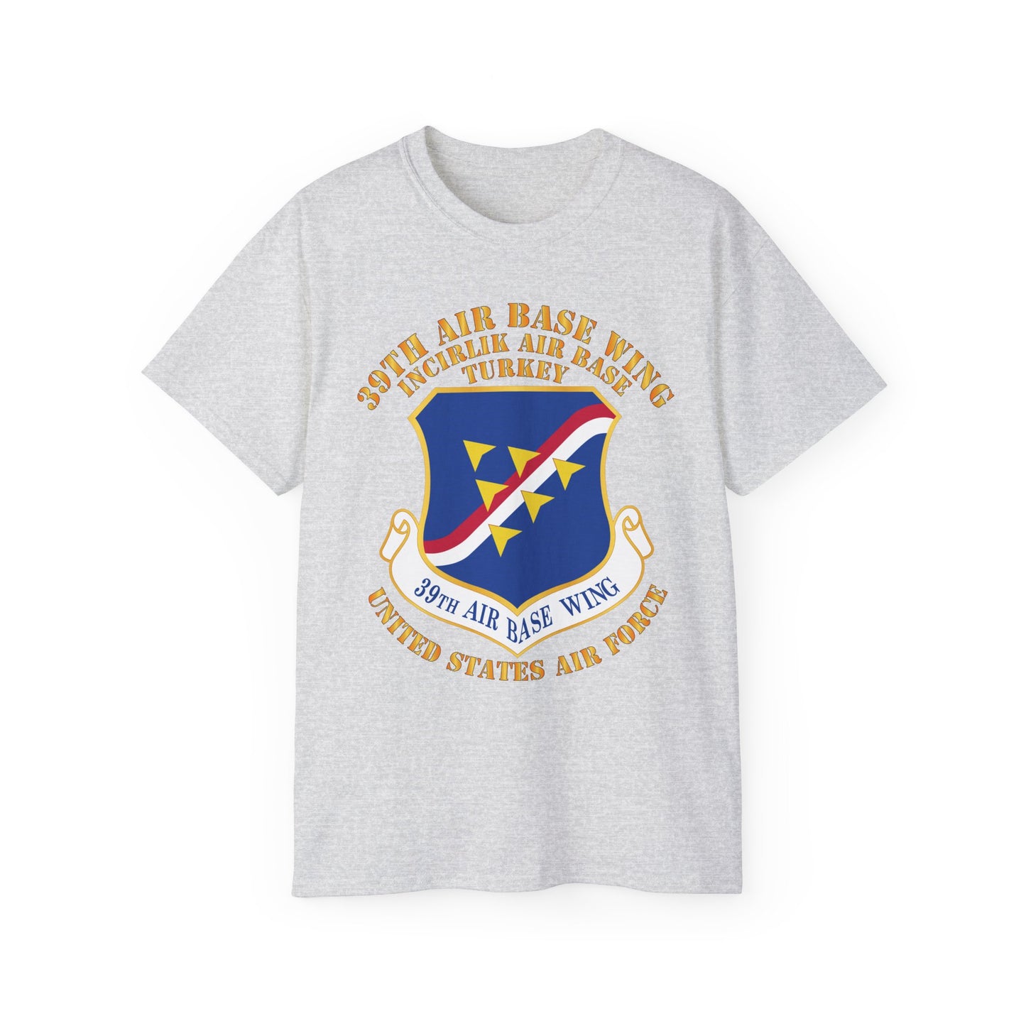 Unisex Ultra Cotton Tee - USAF - 39th Airbase Wing - 3rd AF - Incirlik Air Base - Turkey