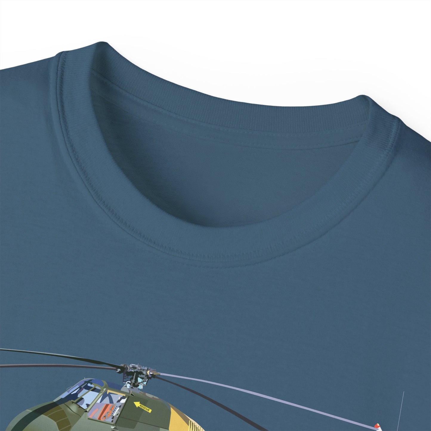 Unisex Ultra Cotton Tee - H-34 Choctaw wo Txt X 300