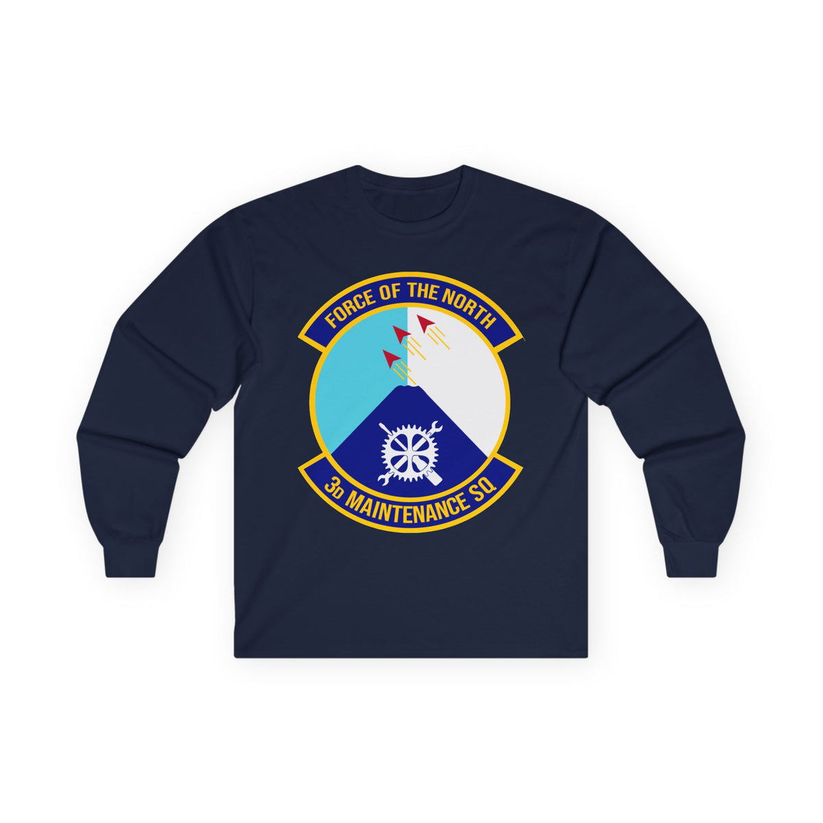 Unisex Ultra Cotton Long Sleeve Tee - USAF - 3rd Maintenance Squadron wo txt X 300