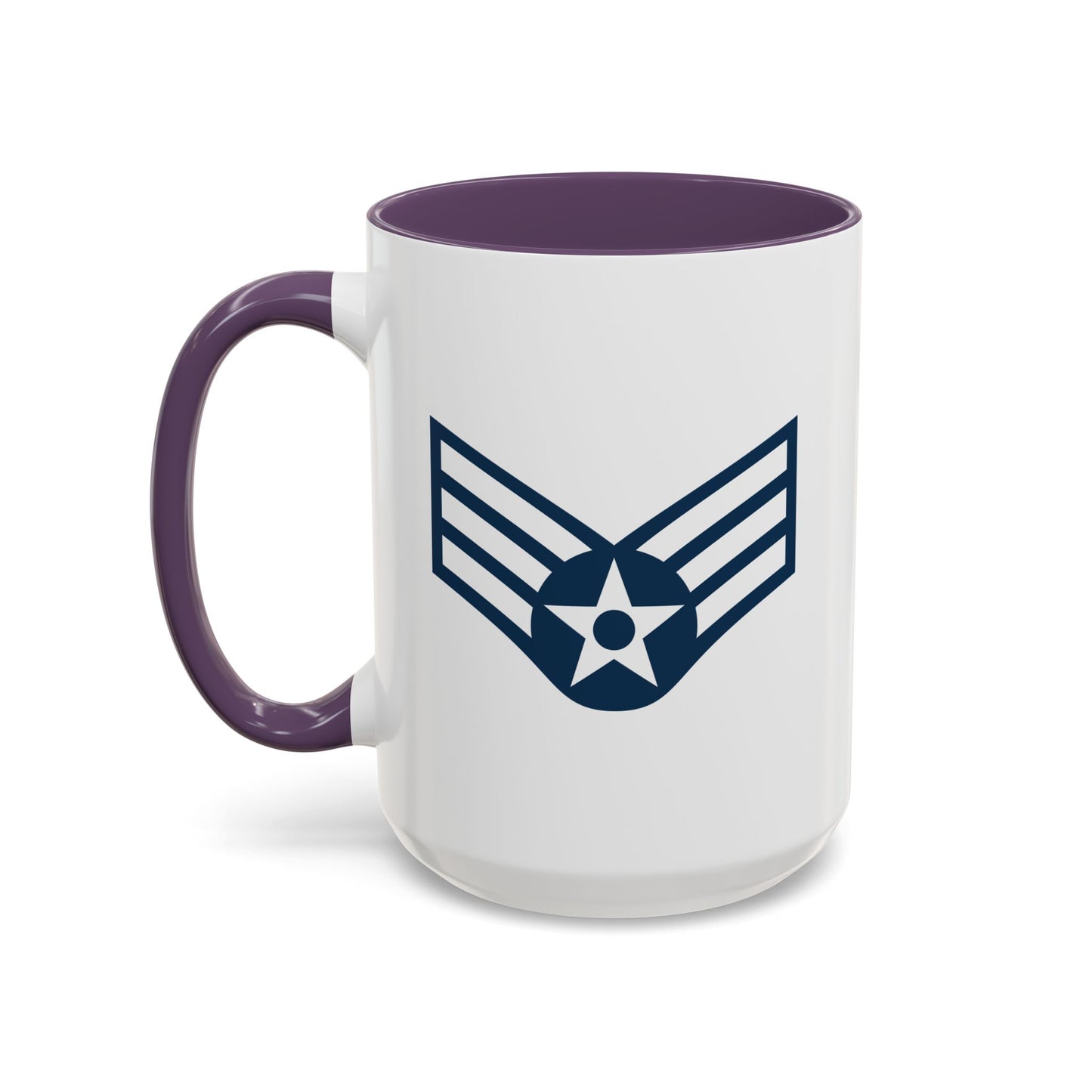 Accent Coffee Mug (11oz & 15oz) - USAF - Senior Airman (E4) - 2020