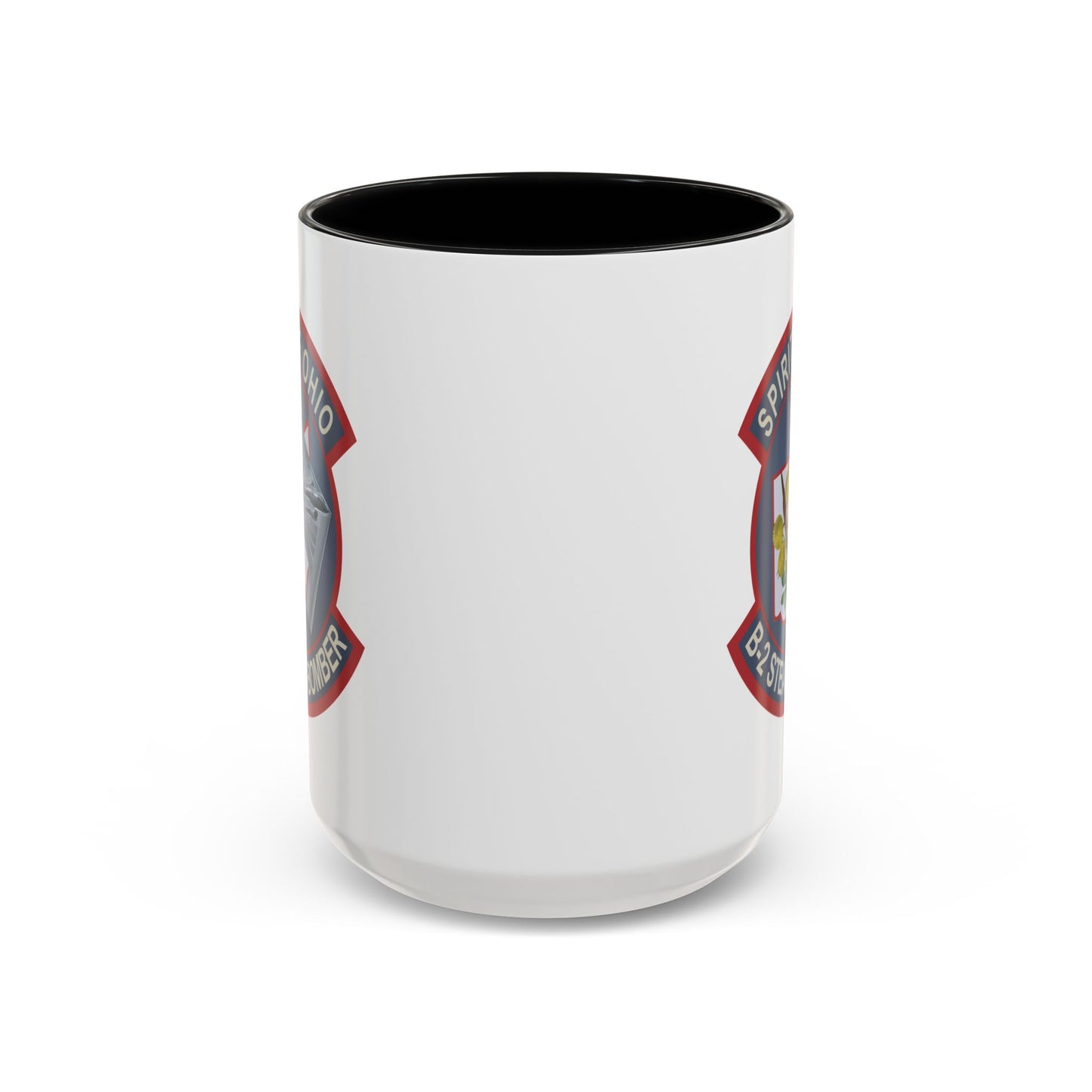 Accent Coffee Mug (11oz & 15oz) - USAF - B2 - Spirit of Ohio - Stealth Bomber wo txt X 300