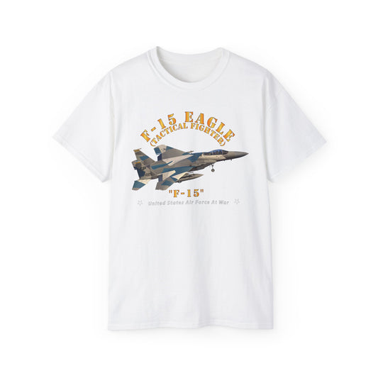 Unisex Ultra Cotton Tee - USAF - F15 Eagle - F15
