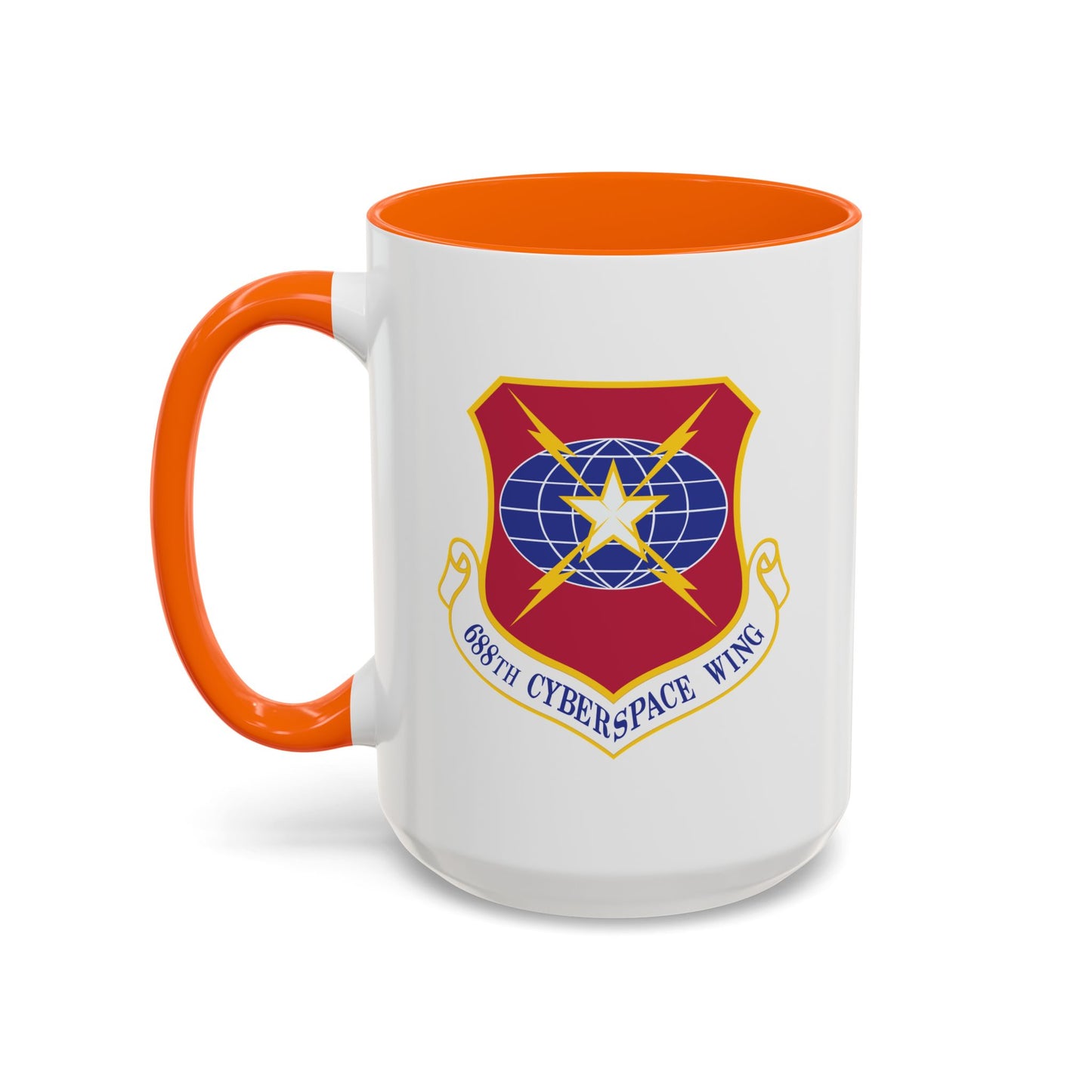 Accent Coffee Mug (11oz & 15oz) - USAF - 688th Cyberspace Wing wo Txt X 300