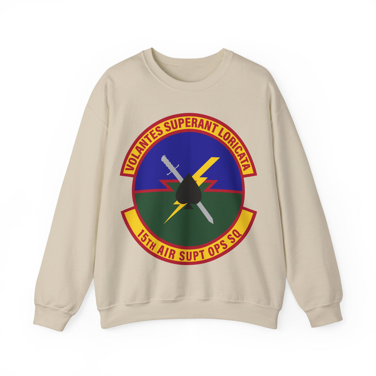Crewneck Sweatshirt - USAF - 15th Air Support Operations Squadron wo txt