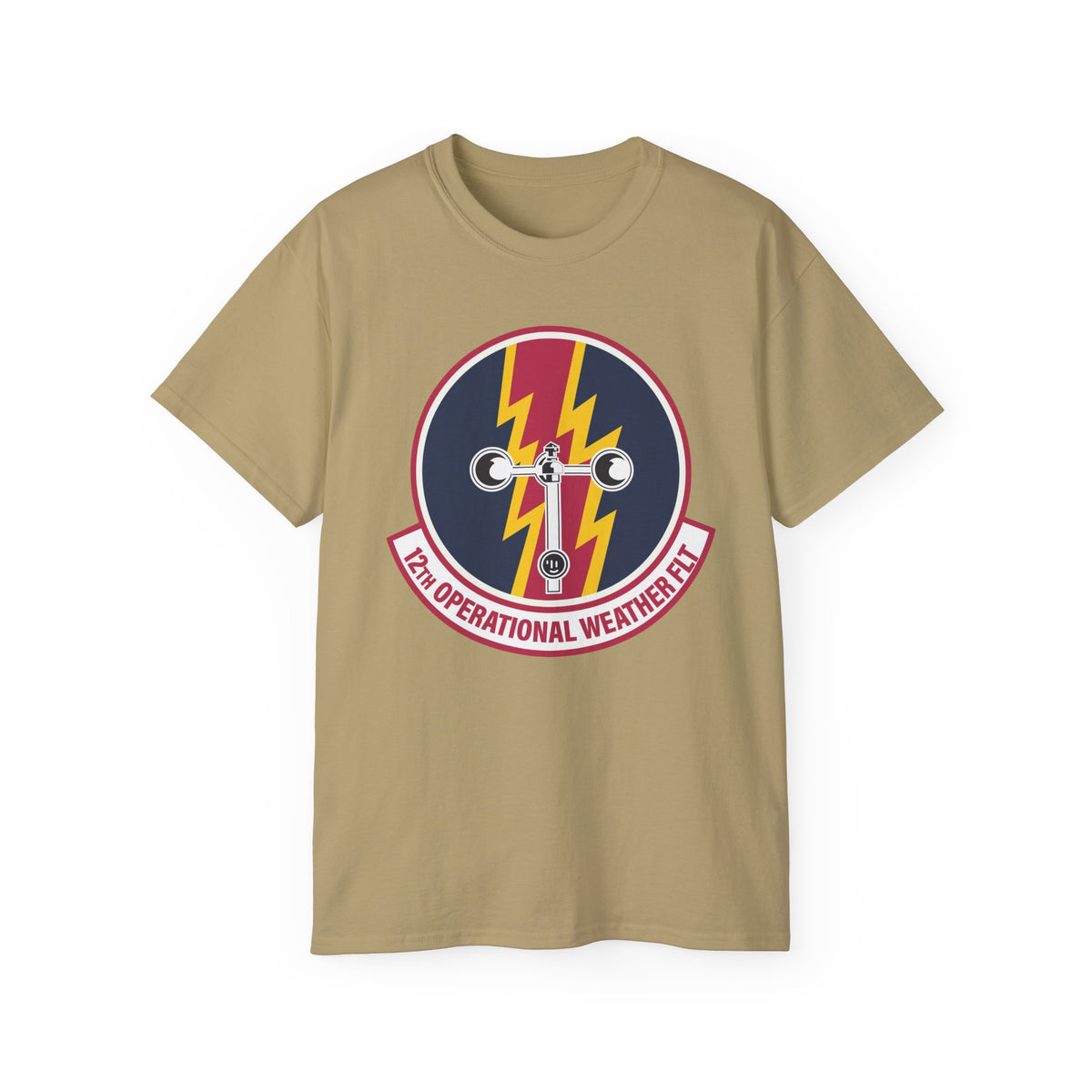 Unisex Ultra Cotton Tee - USAF - 12th Operational Weather Flight wo txt