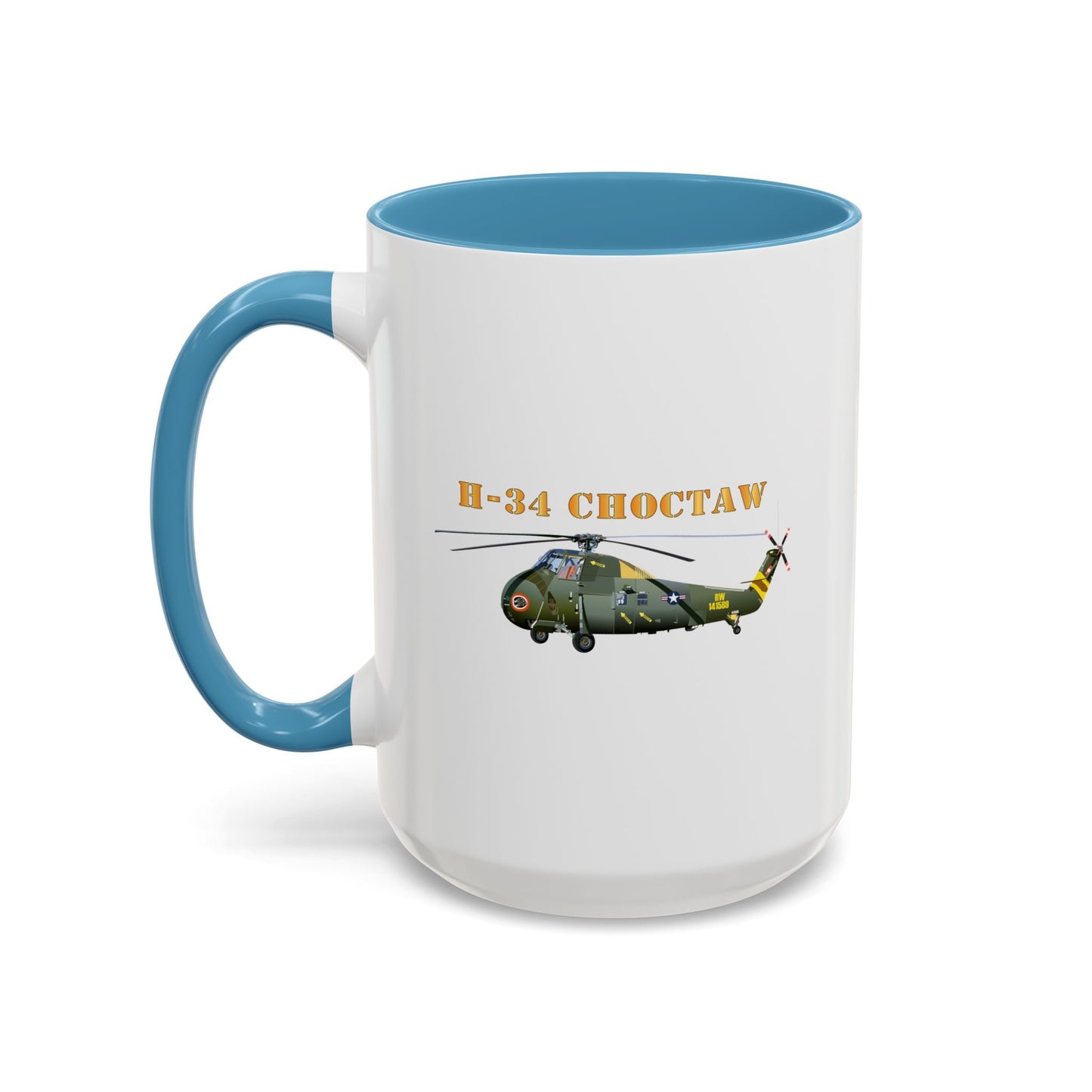 Accent Coffee Mug (11oz & 15oz) - H-34 Choctaw with Txt X 300