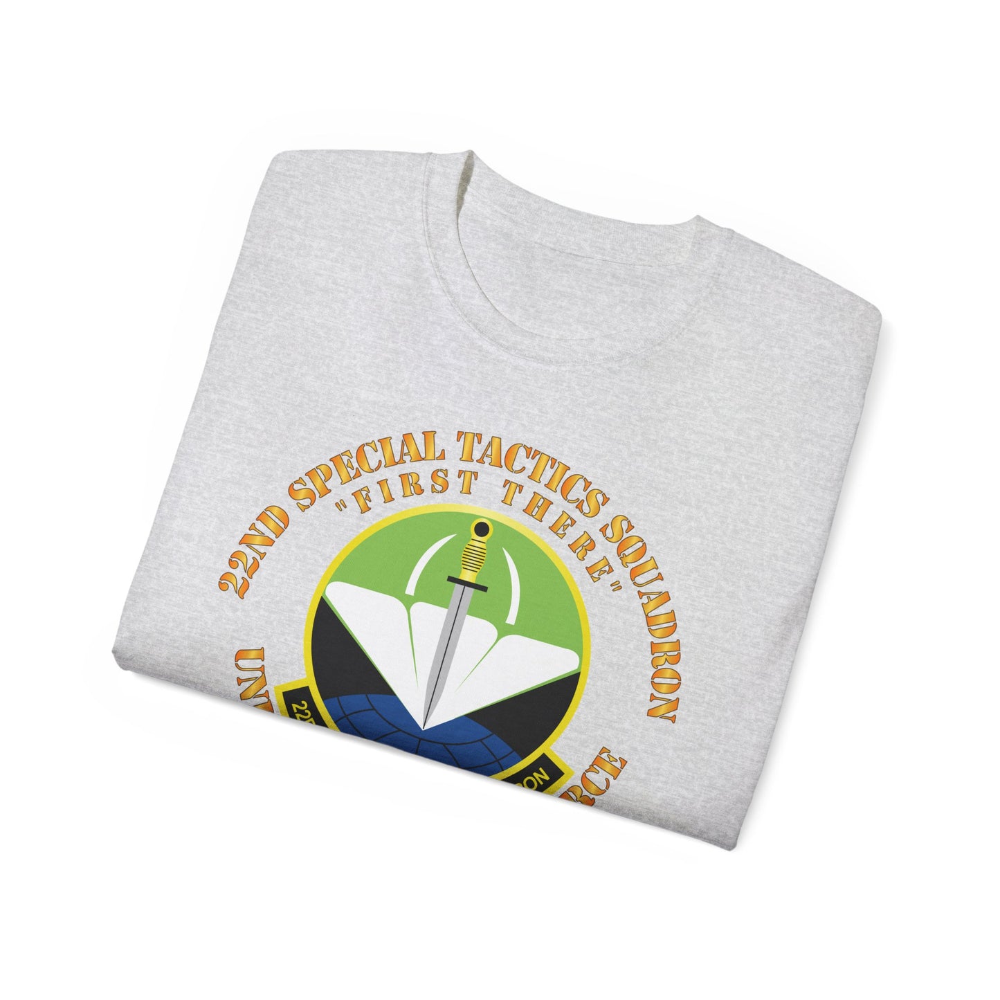 Unisex Ultra Cotton Tee - USAF - 22nd Special Tactics Squadron - First There X 300