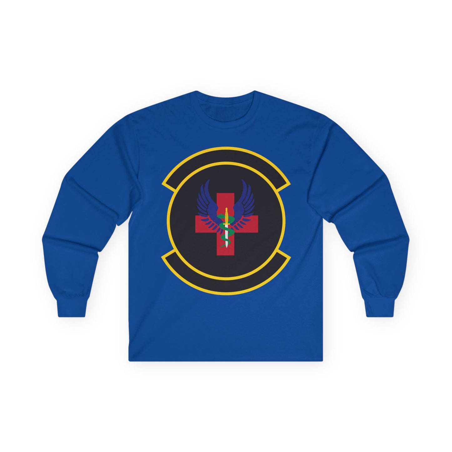 Unisex Ultra Cotton Long Sleeve Tee - USAF - 1st Special Operations Healthcare Operations Squadron wo txt