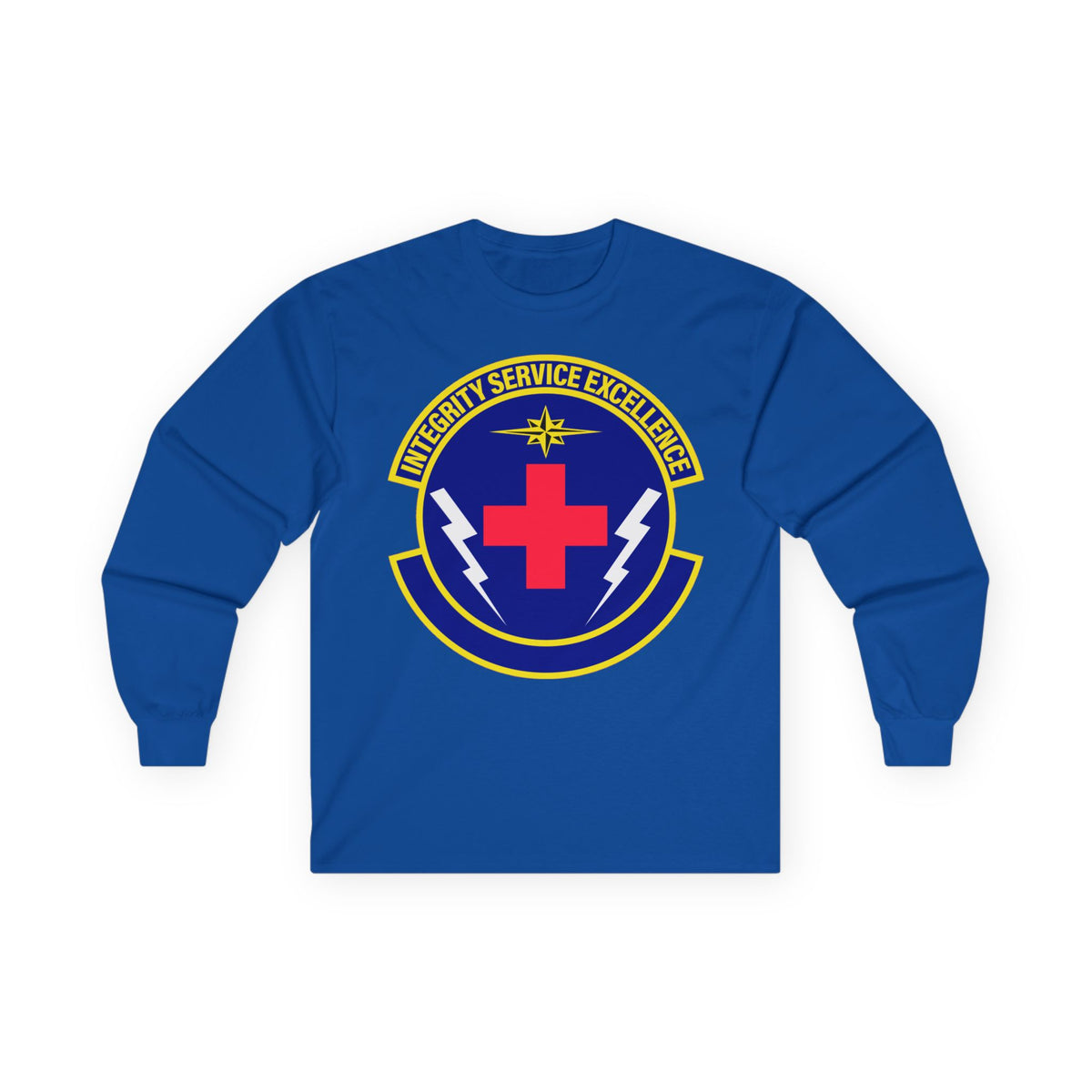 Unisex Ultra Cotton Long Sleeve Tee - USAF - 10th Healthcare Operations Sq wo txt