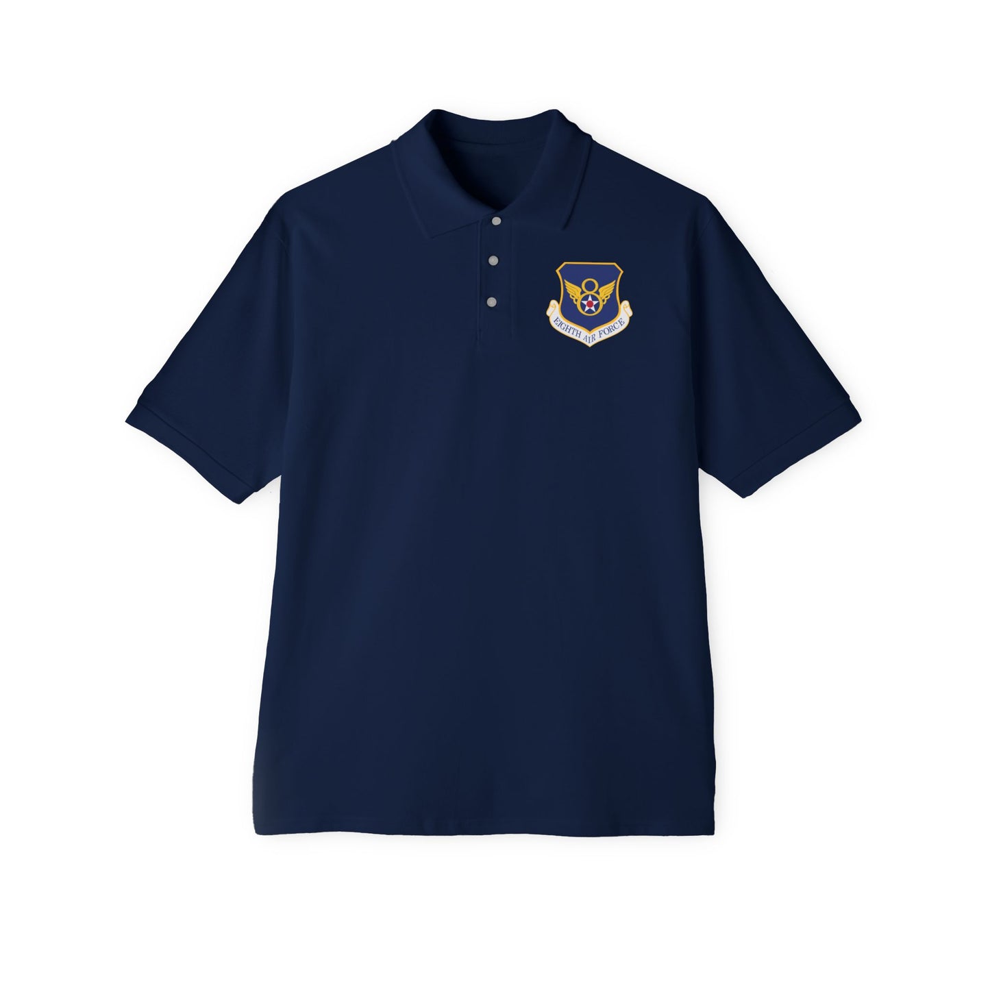 Men's Piqué Polo - USAF - 8th Air Force wo txt X 300