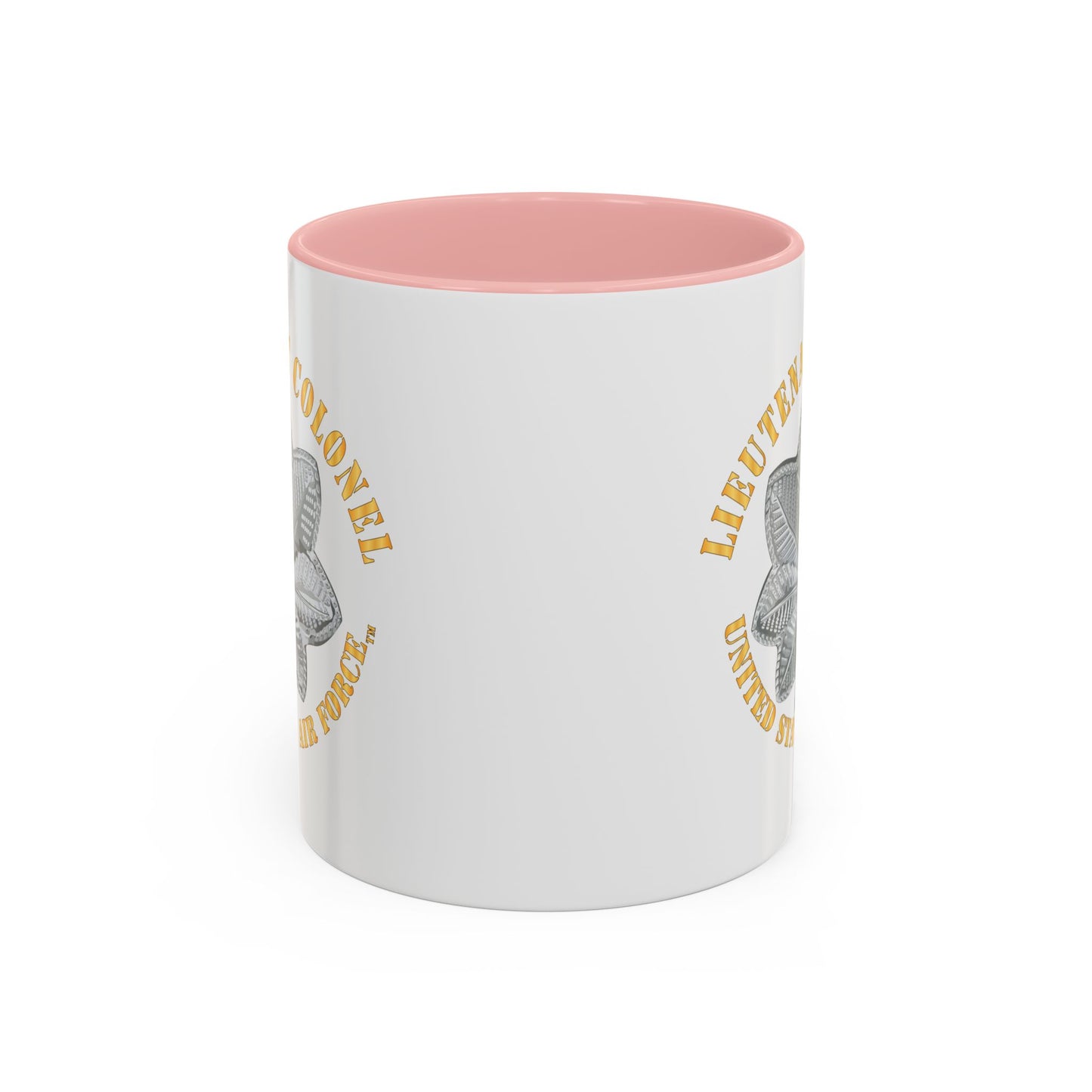 Accent Coffee Mug (11oz & 15oz) - USAF - Lieutenant Colonel - LTC - TM X 300