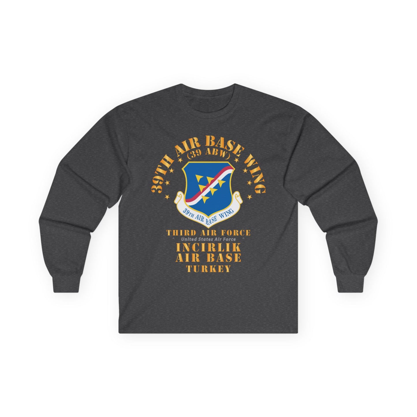 Unisex Ultra Cotton Long Sleeve Tee - USAF - 39th Air Base Wing - Incirlik AB X 300