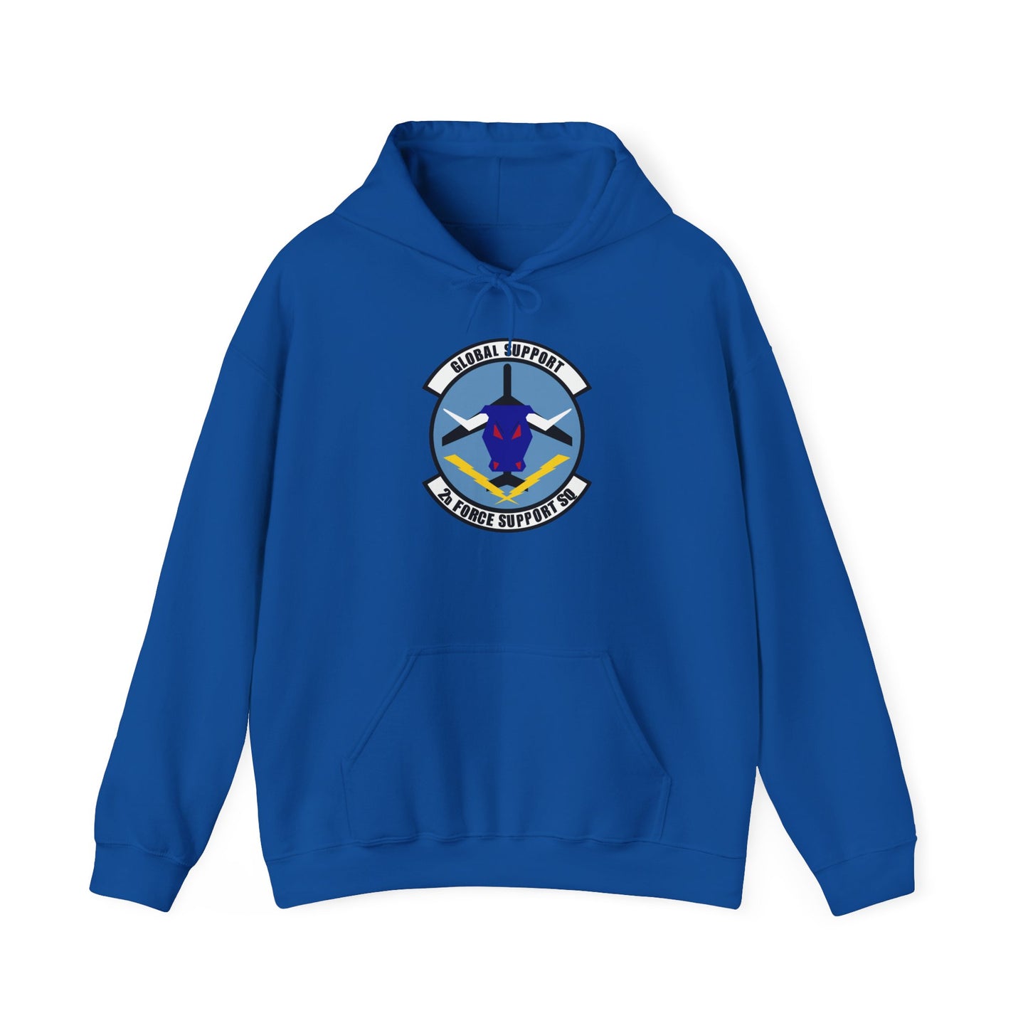 Unisex Heavy Blend Hooded Sweatshirt - USAF - 2d  Force Support Squadron wo txt