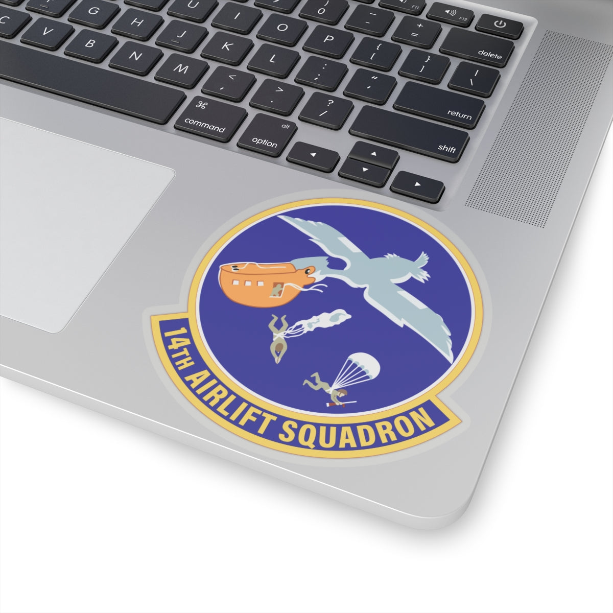 Kiss-Cut Stickers - USAF - 14th Airlift Squadron wo txt