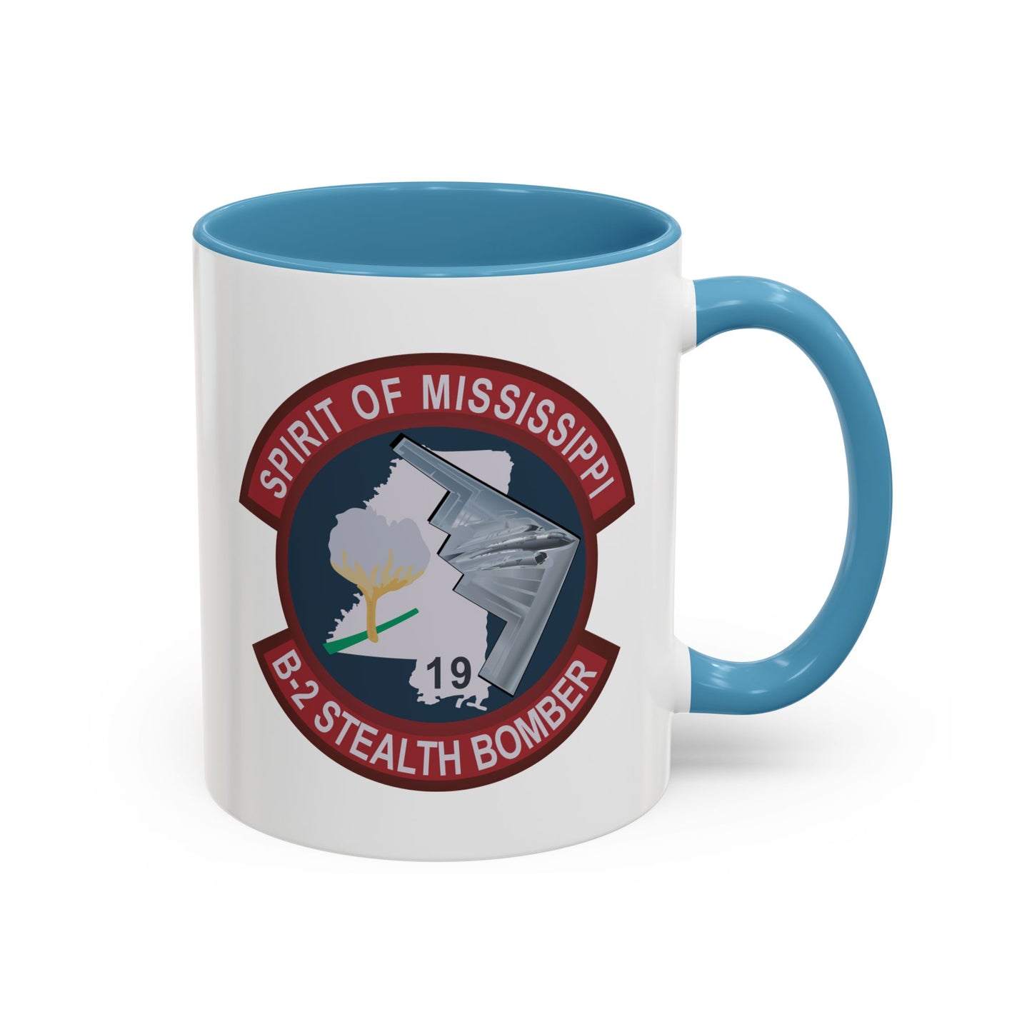 Accent Coffee Mug (11oz & 15oz) - USAF - B2 - Spirit of Mississippi - Stealth Bomber wo txt X 300