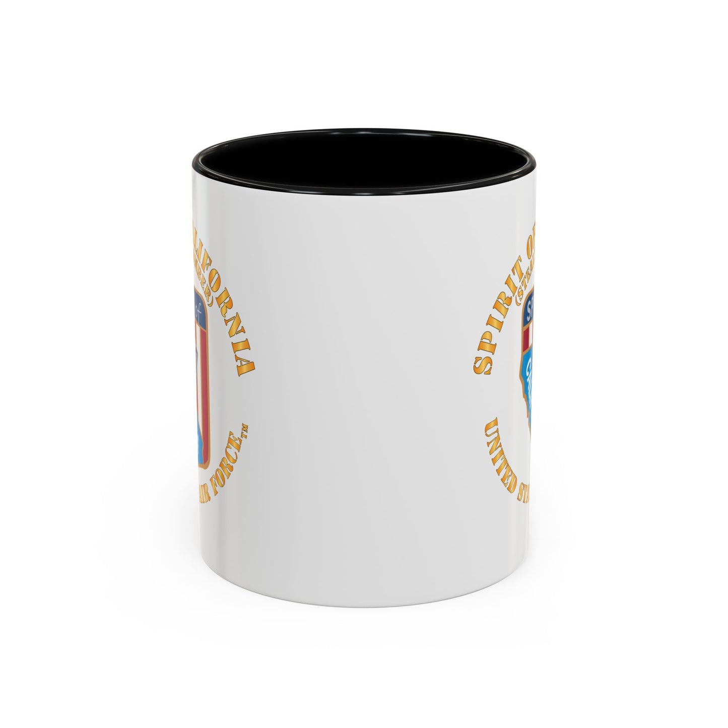 Accent Coffee Mug (11oz & 15oz) - USAF - B2 - Spirit of California - Stealth Bomber X 300