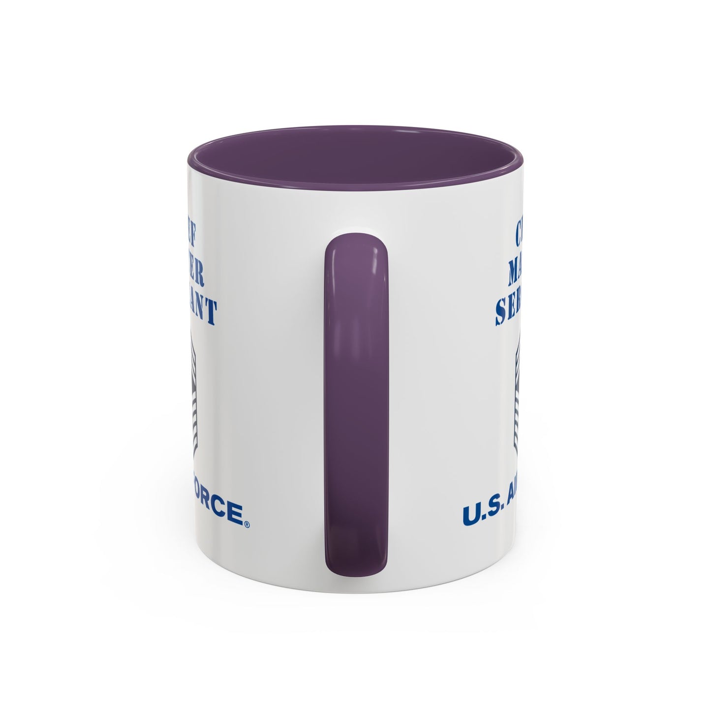 Accent Coffee Mug (11oz & 15oz) - USAF - Chief Master Sergeant (E9a) - 2020 - US Air Force w Text X 300