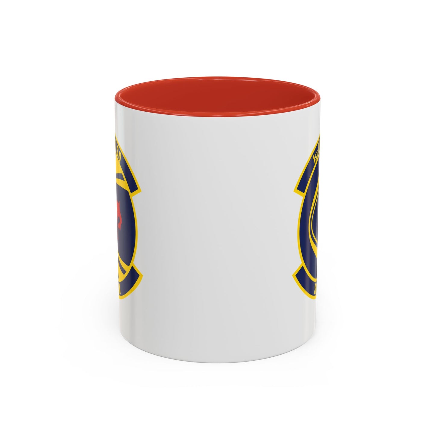 Accent Coffee Mug (11oz & 15oz) - USAF - 1st Airlift Squadron wo txt X 300