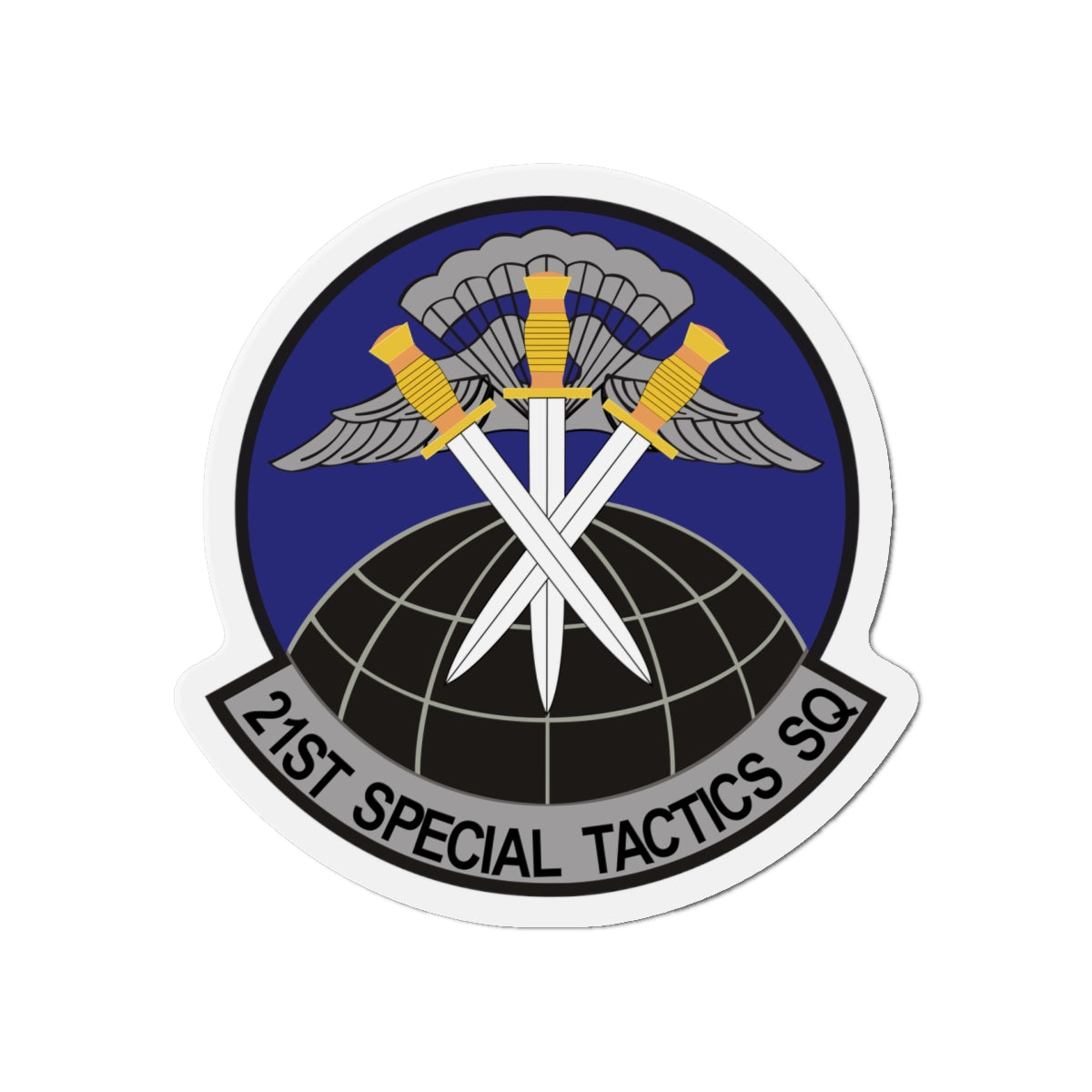 Die-Cut Magnet - USAF - 21st Special Tactics Squadron wo Txt
