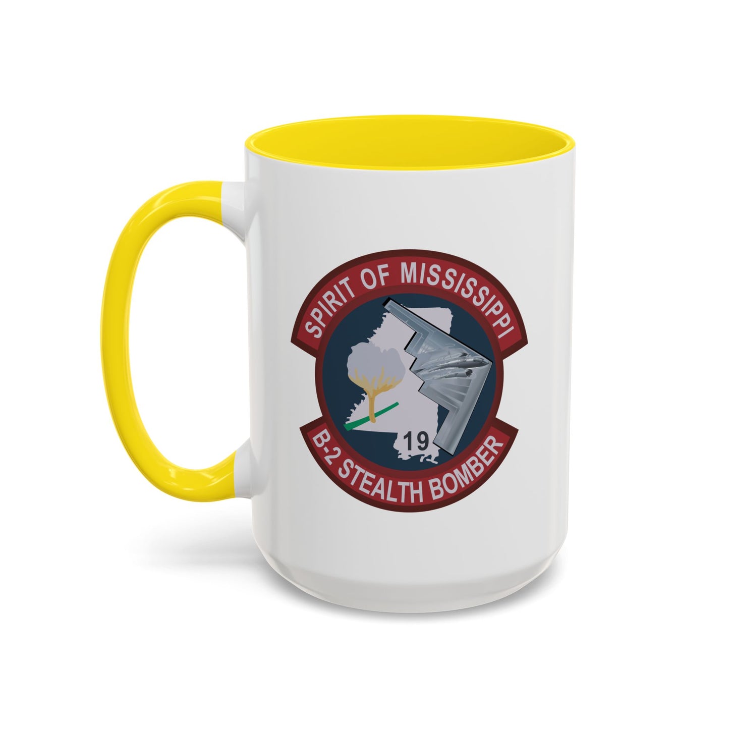 Accent Coffee Mug (11oz & 15oz) - USAF - B2 - Spirit of Mississippi - Stealth Bomber wo txt X 300