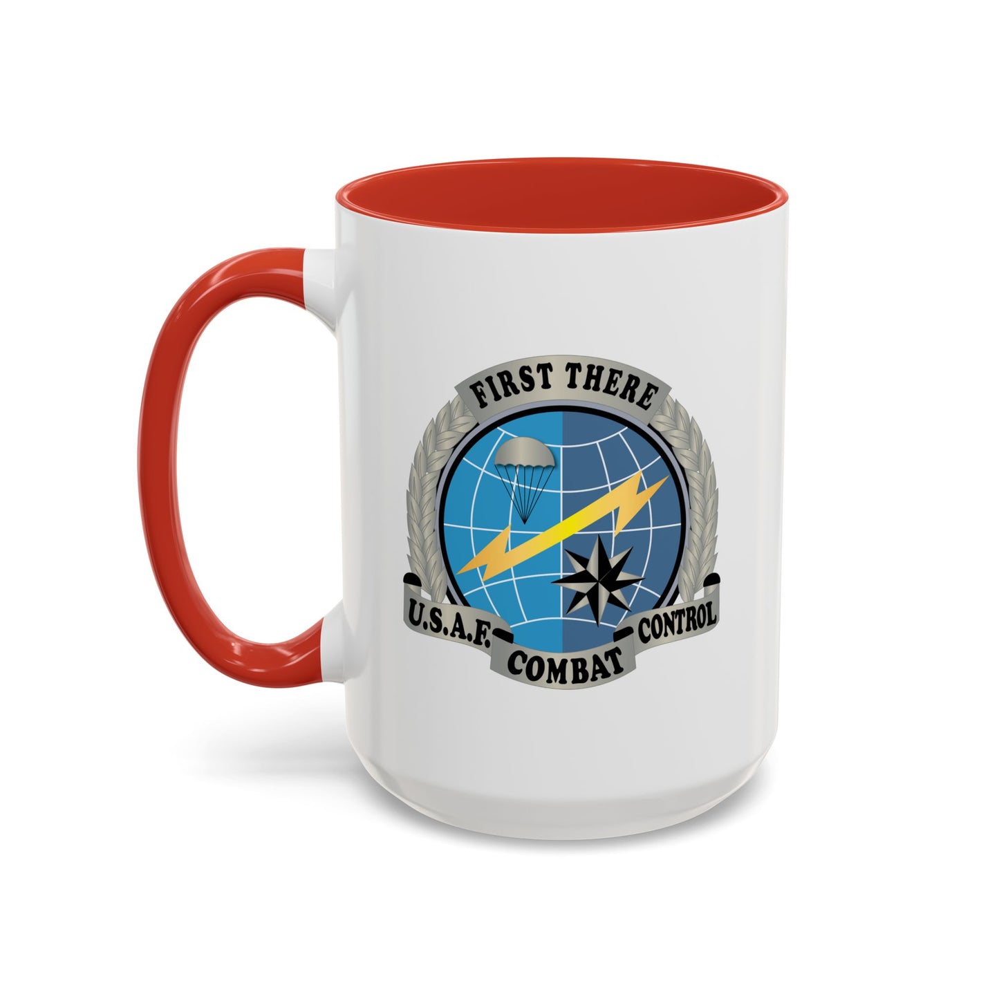 Accent Coffee Mug (11oz & 15oz) - USAF - Combat Controller Badge No Txt  X 300