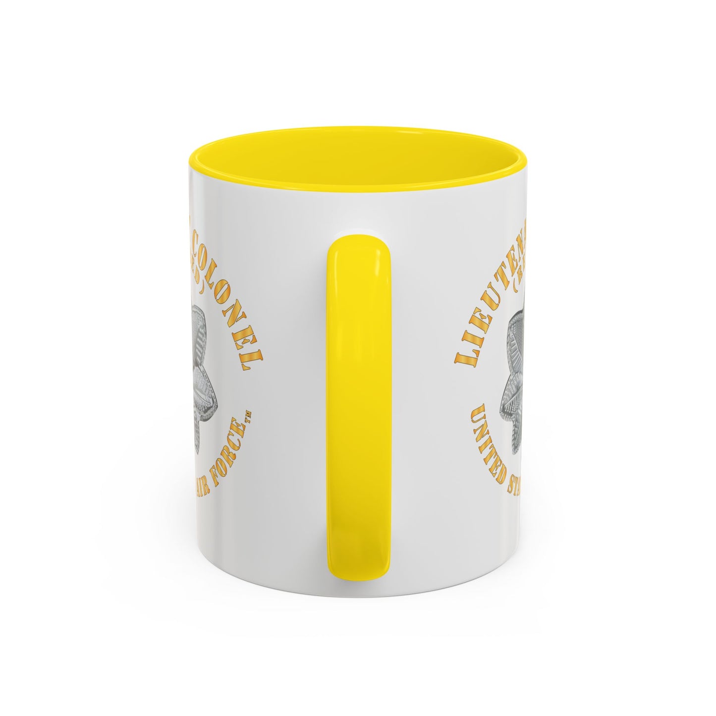 Accent Coffee Mug (11oz & 15oz) - USAF - Lieutenant Colonel - LTC - Retired - TM X 300
