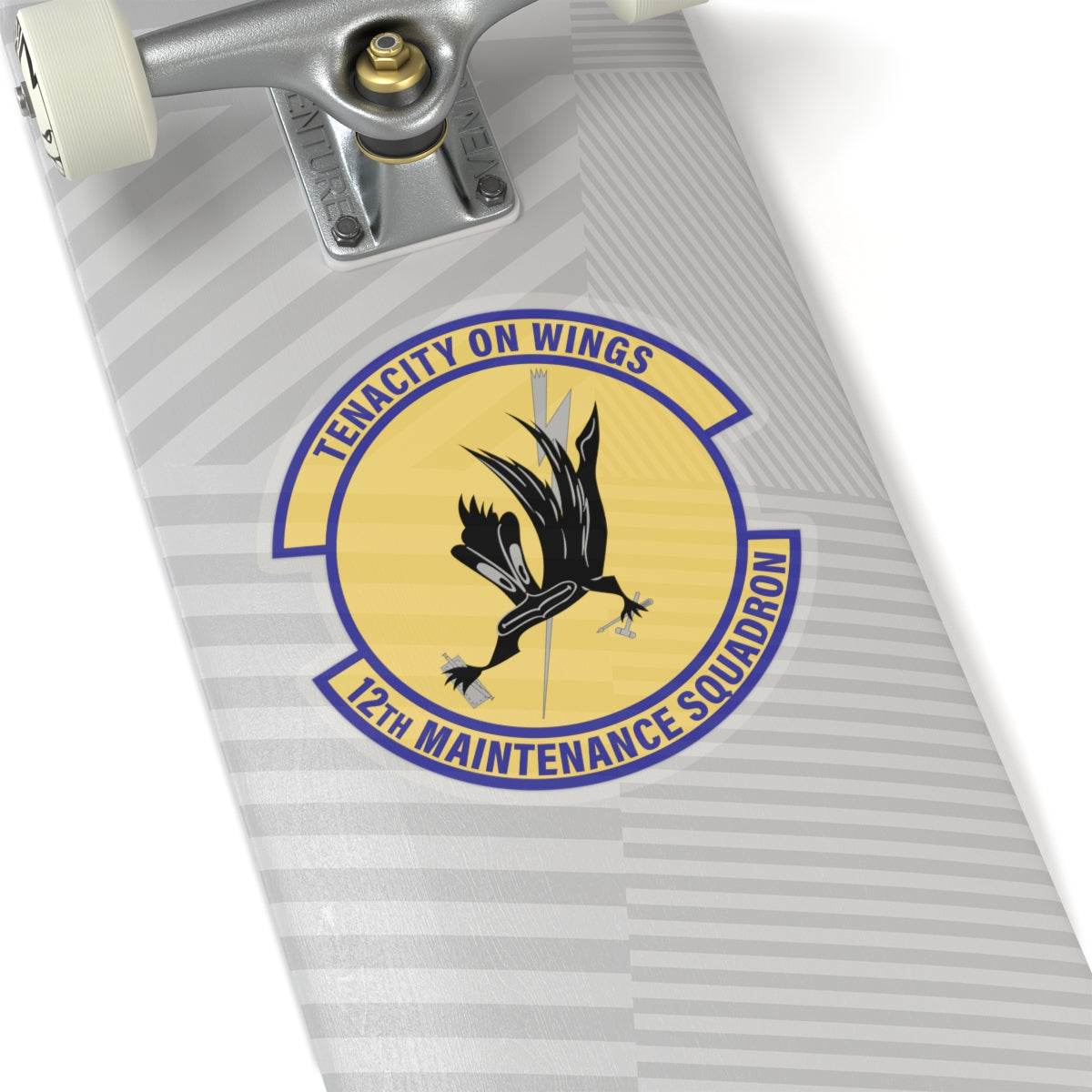 Kiss-Cut Stickers - USAF - 12th Maintenance Sq wo txt