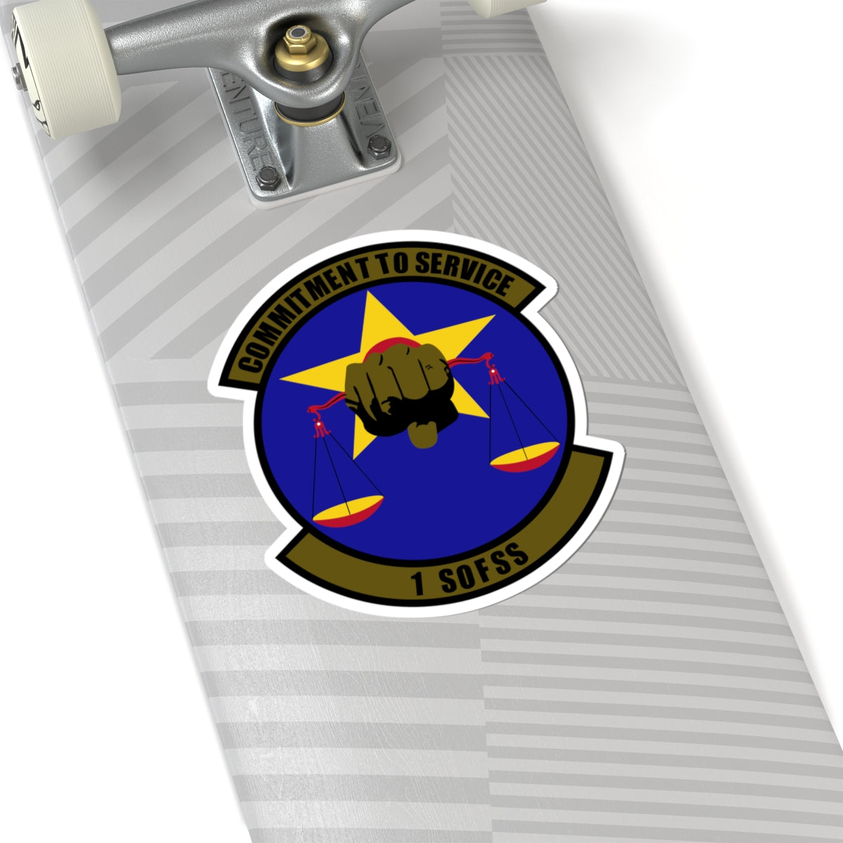 Kiss-Cut Stickers - USAF - 1st Special Operations Force Support Sq wo txt X 300