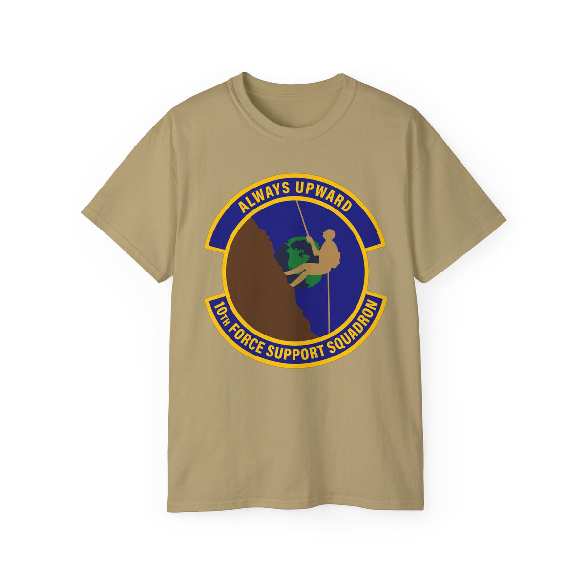 Unisex Ultra Cotton Tee - USAF - 10th Force Support Squadron wo txt