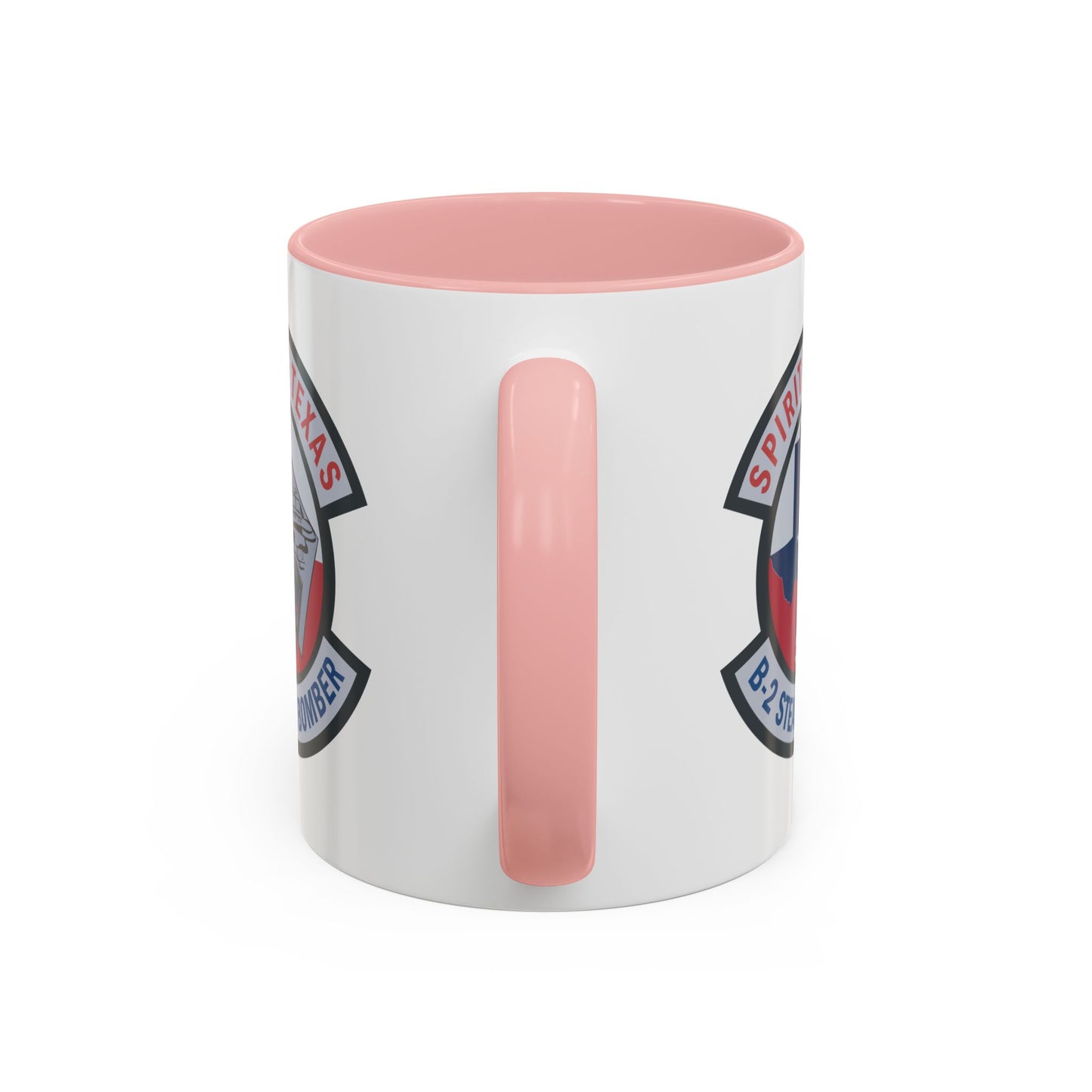 Accent Coffee Mug (11oz & 15oz) - USAF - B2 - Spirit of Texas - Stealth Bomber wo txt X 300