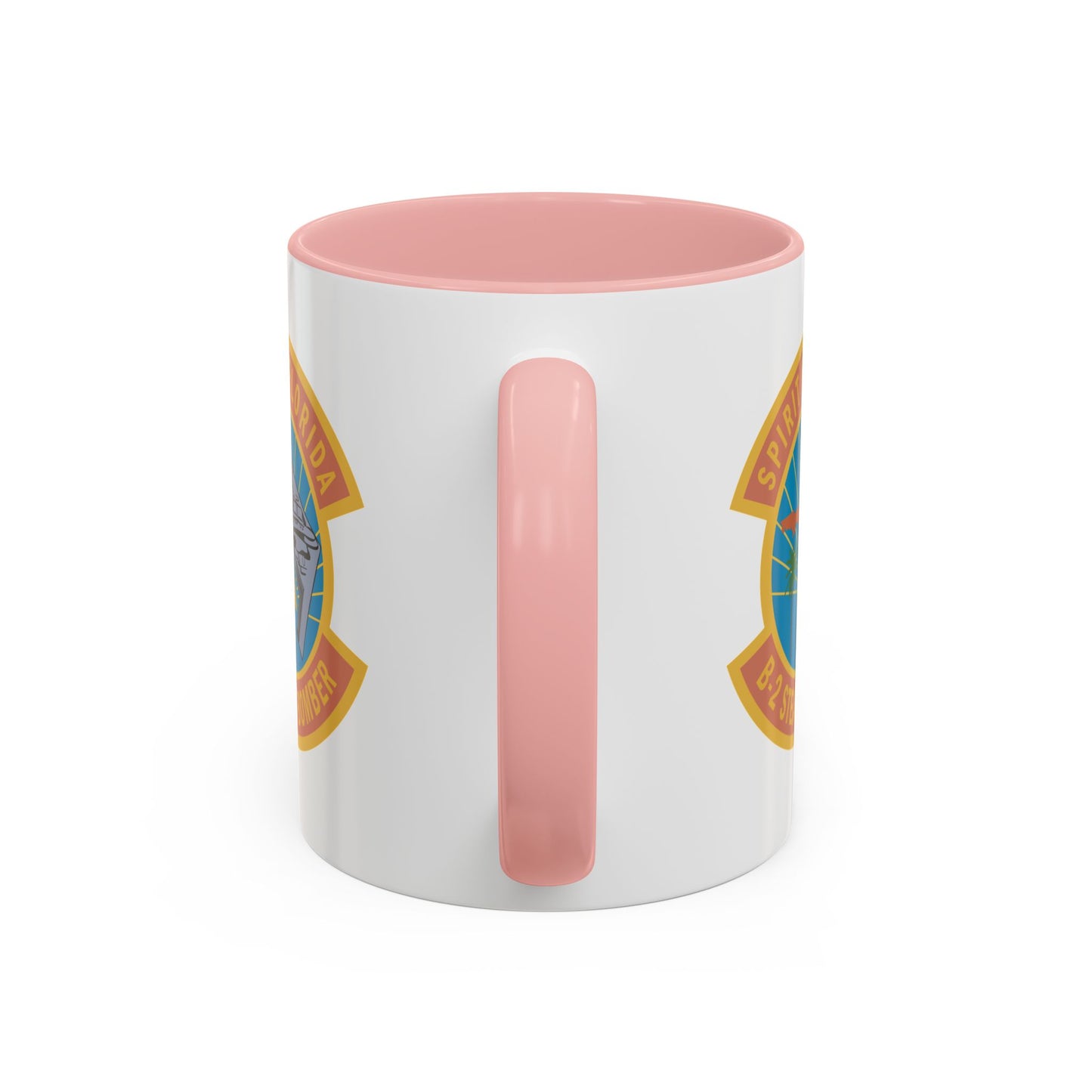 Accent Coffee Mug (11oz & 15oz) - USAF - B2 - Spirit of Florida - Stealth Bomber wo txt X 300