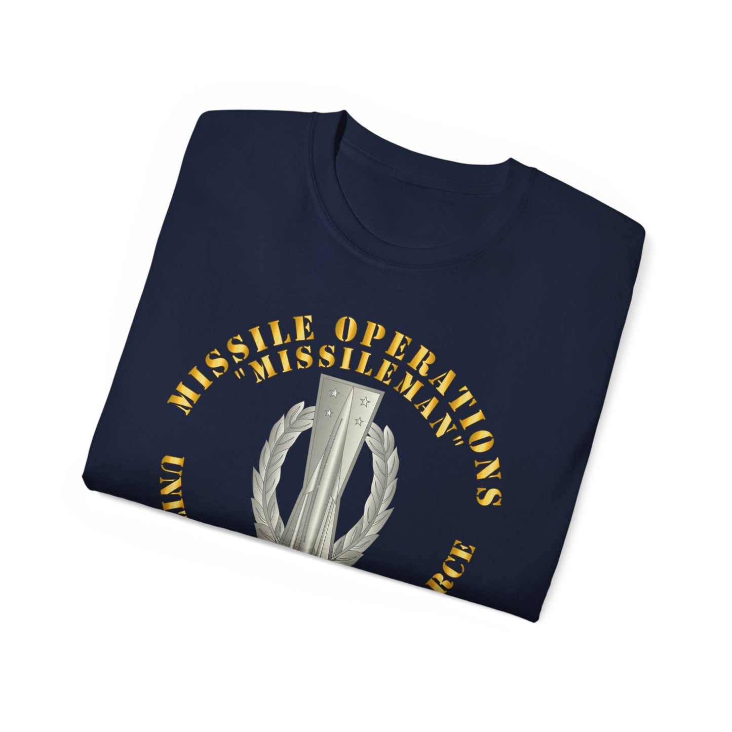 Unisex Ultra Cotton Tee - USAF - Missile Operations - Missileman - Basic