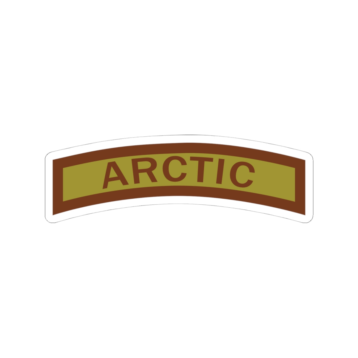 Kiss-Cut Stickers - USAF - ARCTIC Tab