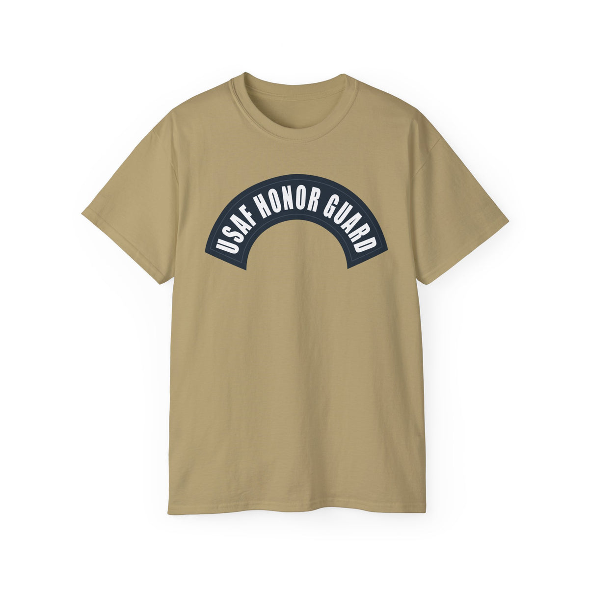 Unisex Ultra Cotton Tee - USAF Honor Guard Tab