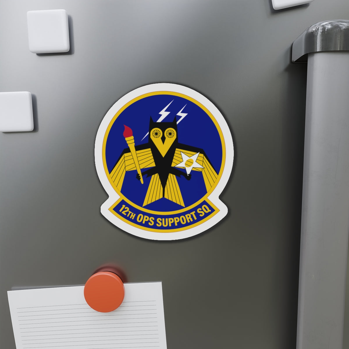 Die-Cut Magnet - USAF - 12th Operations Support Squadron wo txt