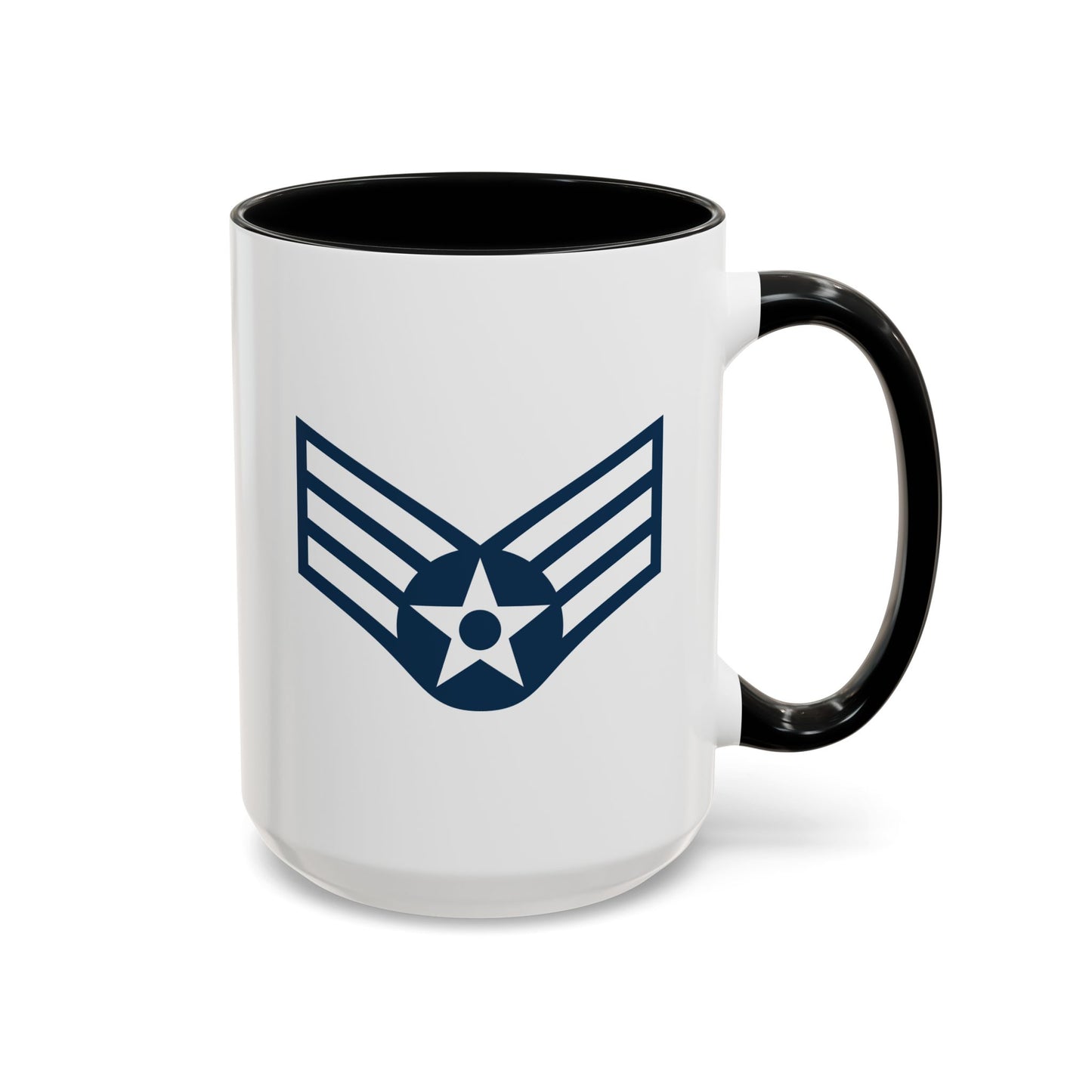 Accent Coffee Mug (11oz & 15oz) - USAF - Senior Airman (E4) - 2020