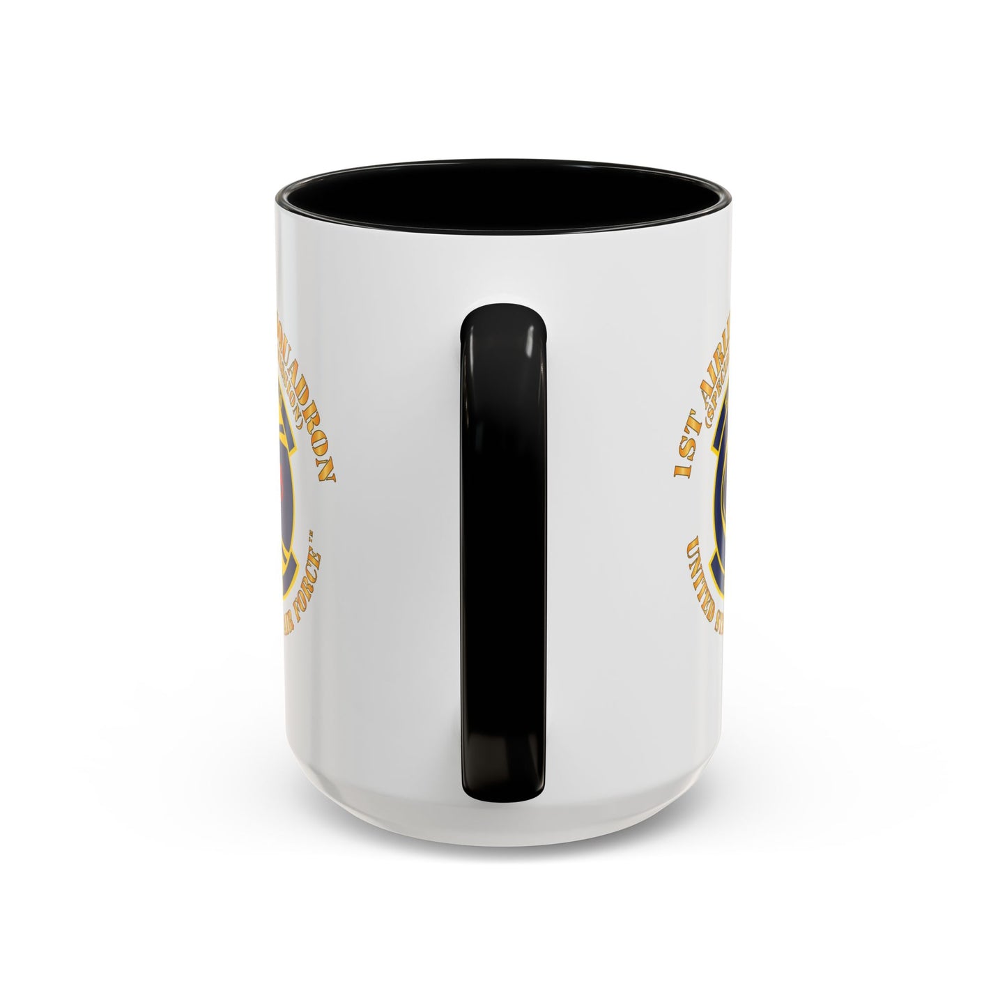 Accent Coffee Mug (11oz & 15oz) - USAF - 1st Airlift Squadron X 300