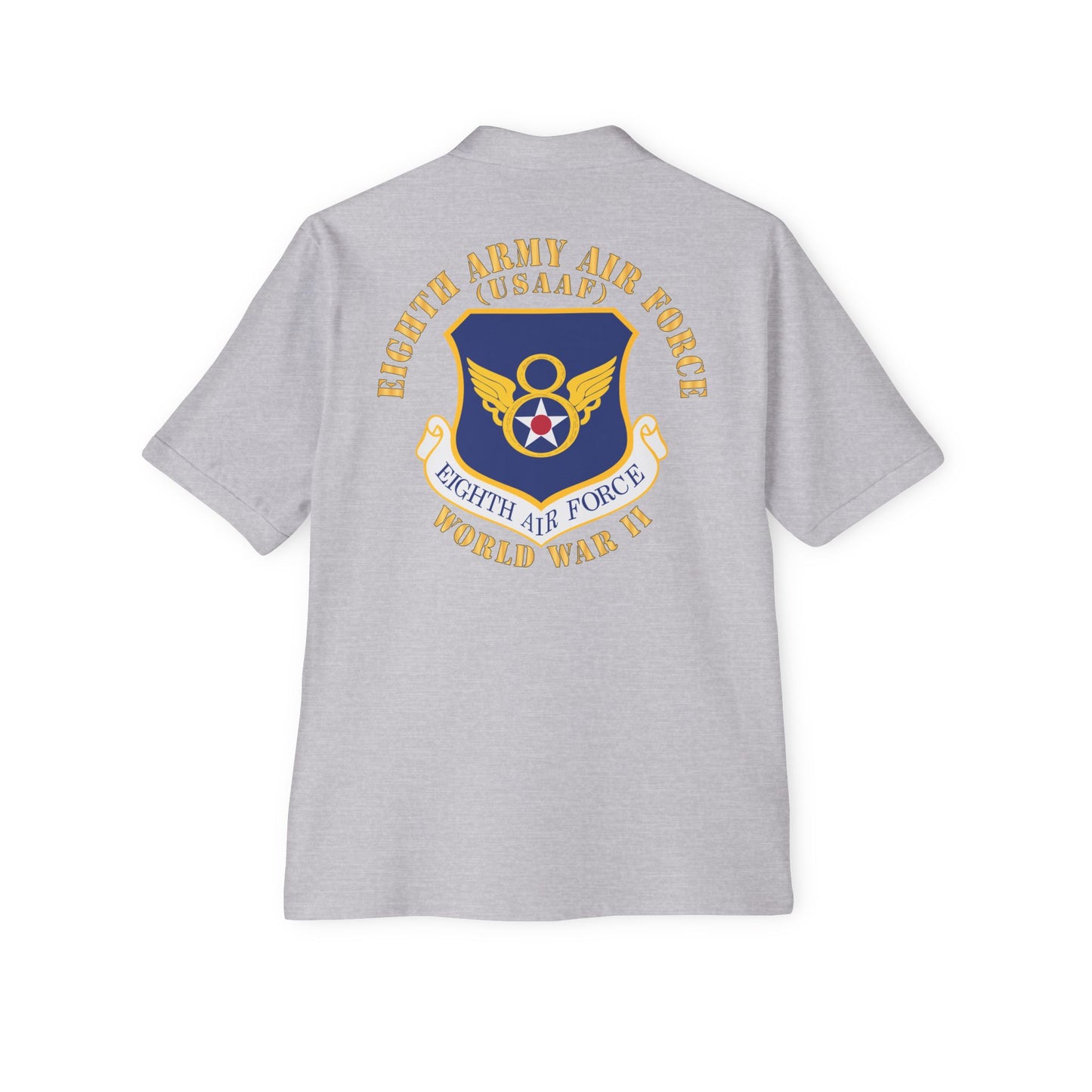 Men's Piqué Polo - USAF - 8th Air Force - WWII X 300