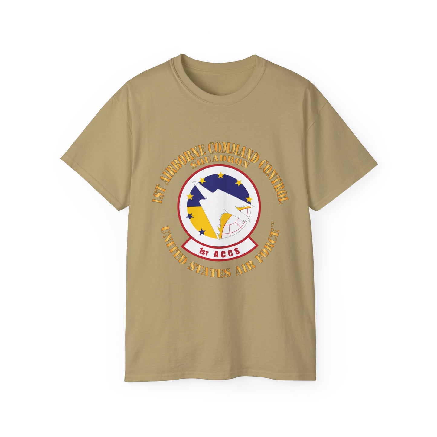 Unisex Ultra Cotton Tee -USAF - 1st Airborne Command Control Squadron