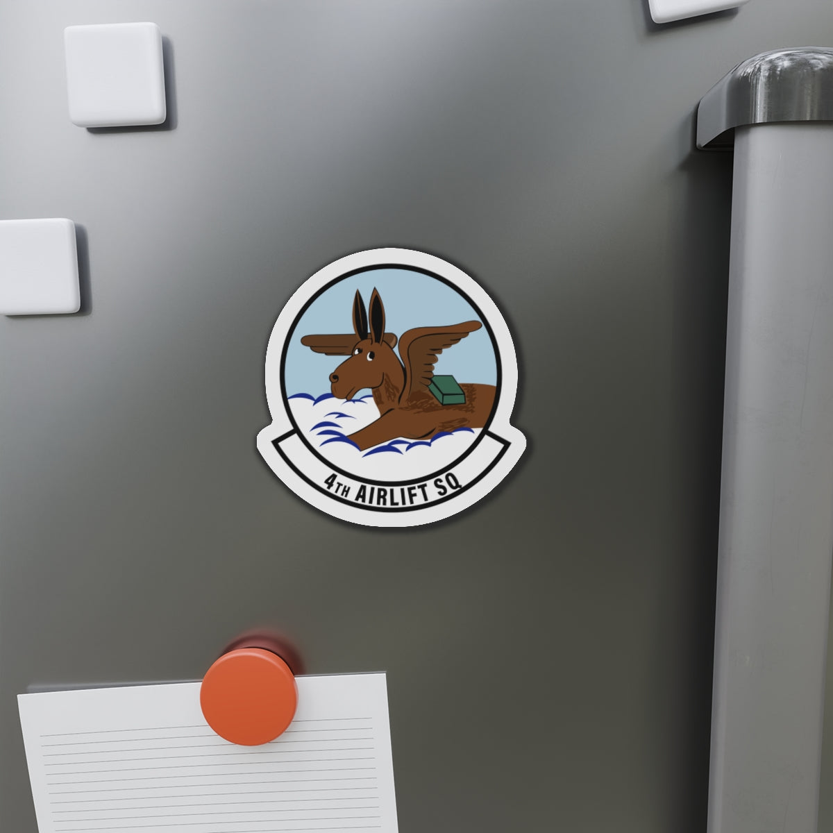 Die-Cut Magnet - USAF - 4th Airlift Squadron wo txt X 300