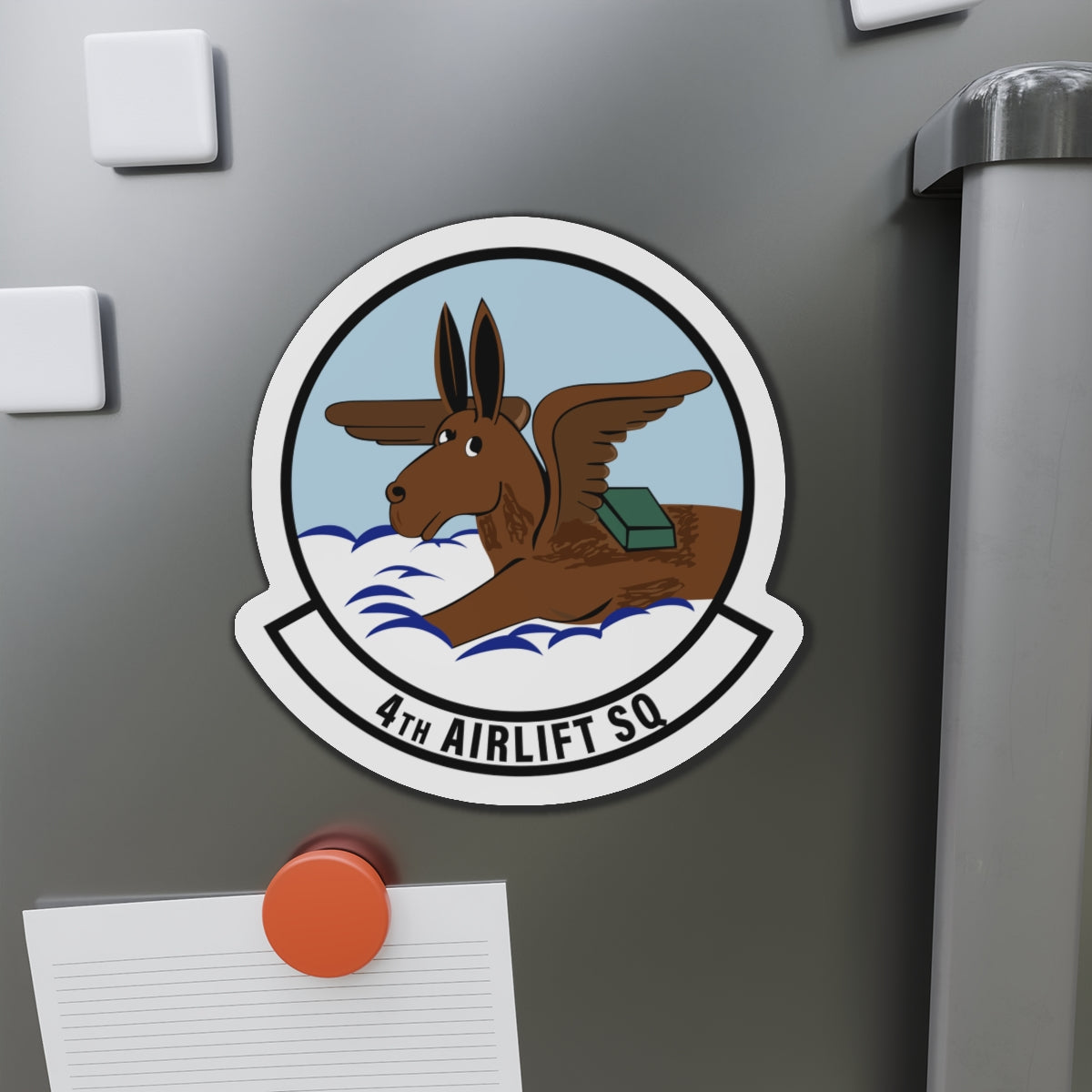 Die-Cut Magnet - USAF - 4th Airlift Squadron wo txt X 300