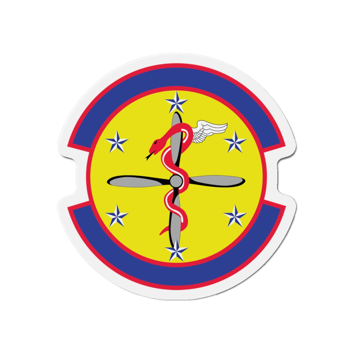 Die-Cut Magnet - USAF - 2nd Operational Medical Readiness Squadron wo txt