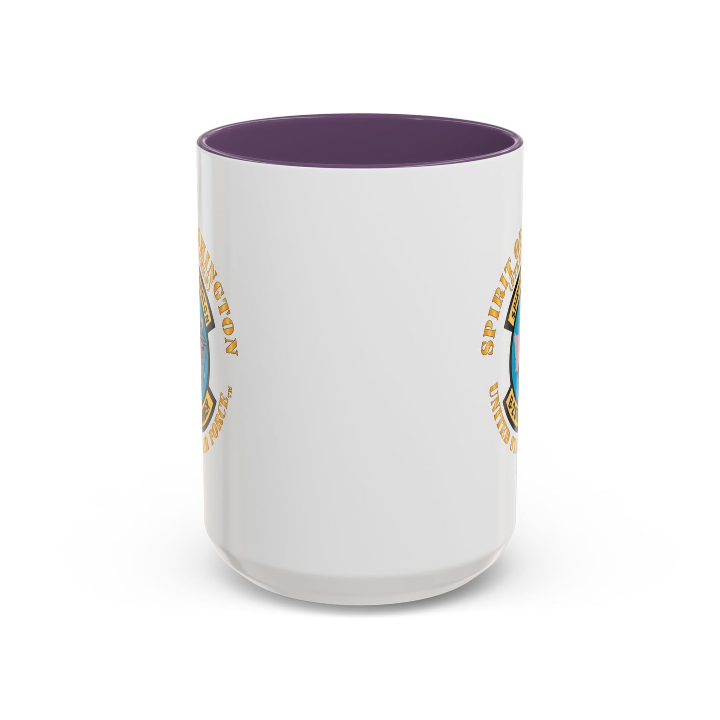 Accent Coffee Mug (11oz & 15oz) - USAF - B2 - Spirit of Washington - Stealth Bomber X 300