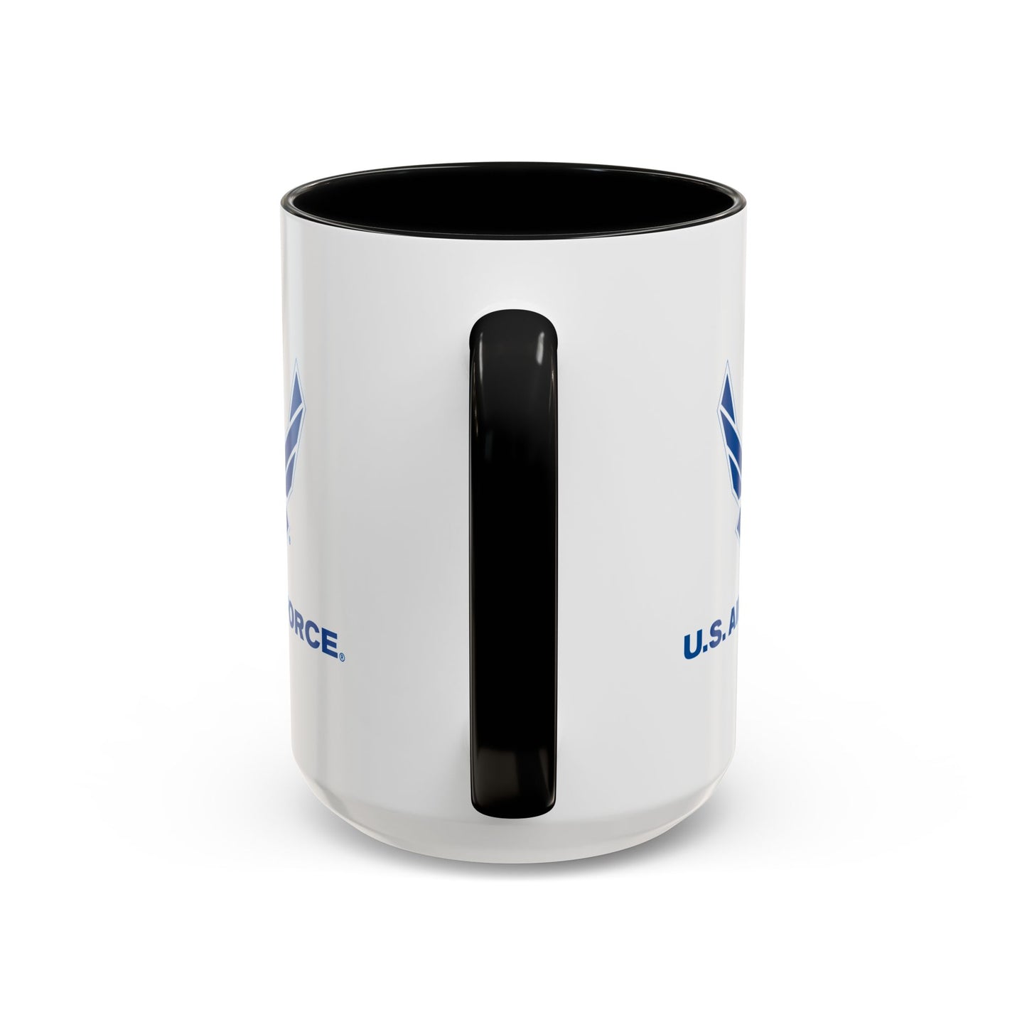 Accent Coffee Mug (11oz & 15oz) - USAF Logo, TM Txt - U S Air Force X 300