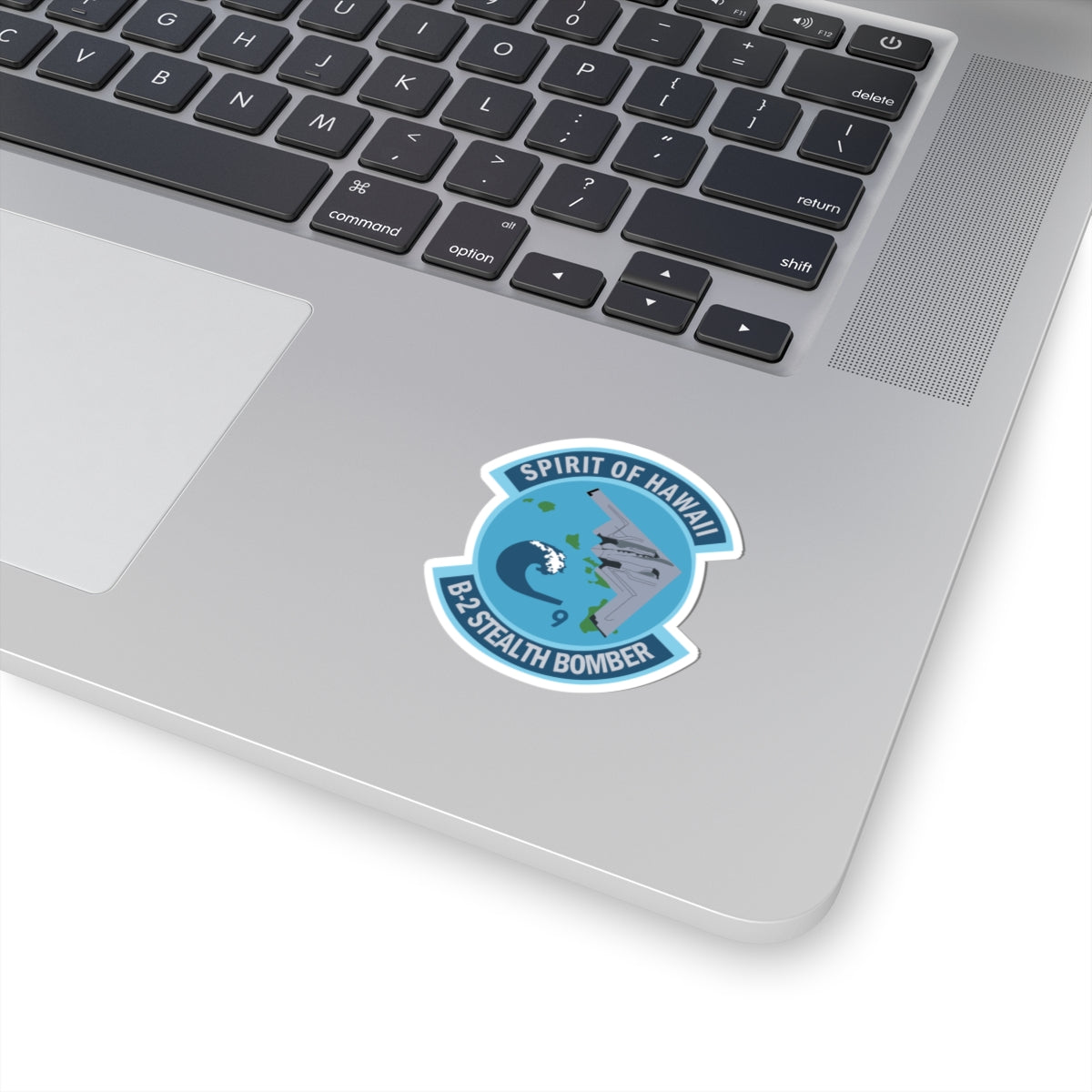 Kiss-Cut Stickers - USAF - B2 - Spirit of Hawaii - Stealth Bomber wo txt X 300