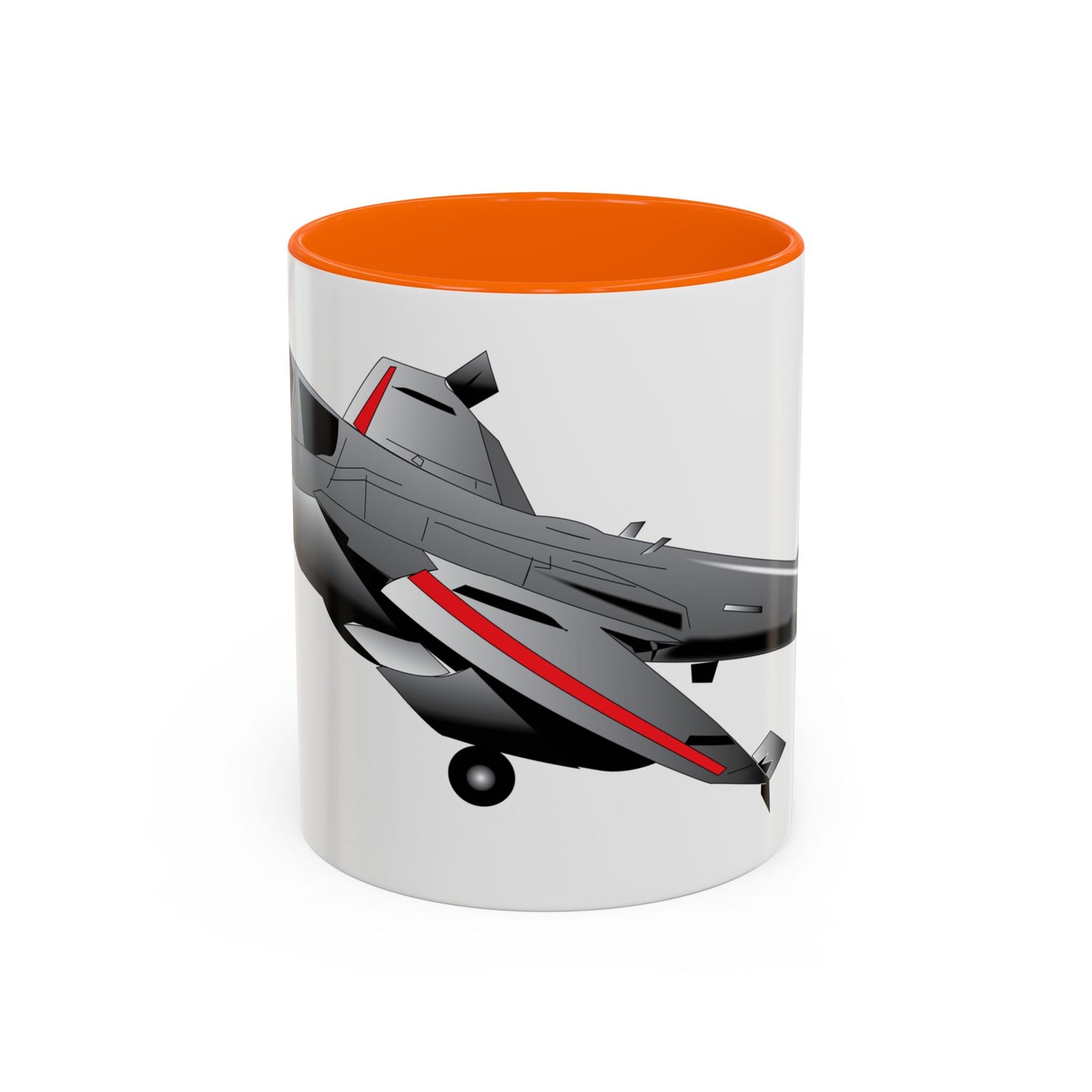 Accent Coffee Mug (11oz & 15oz) - Aircraft - Navy - A-6A Intruder X 300