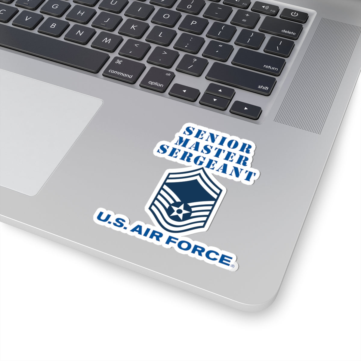 Kiss-Cut Stickers - USAF - Senior Master Sergeant (E8a) - 2020 - US Air Force w Text X 300